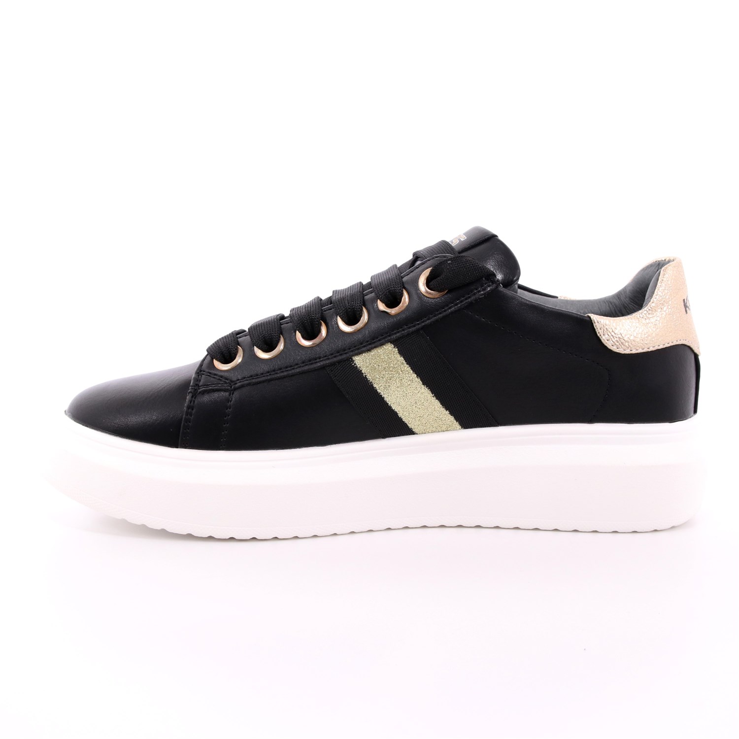 Scarpa Allacciata Keys Donna Nero Scarpa Allacciata Keys Donna Nero Scarpe 12 - K-2203B
