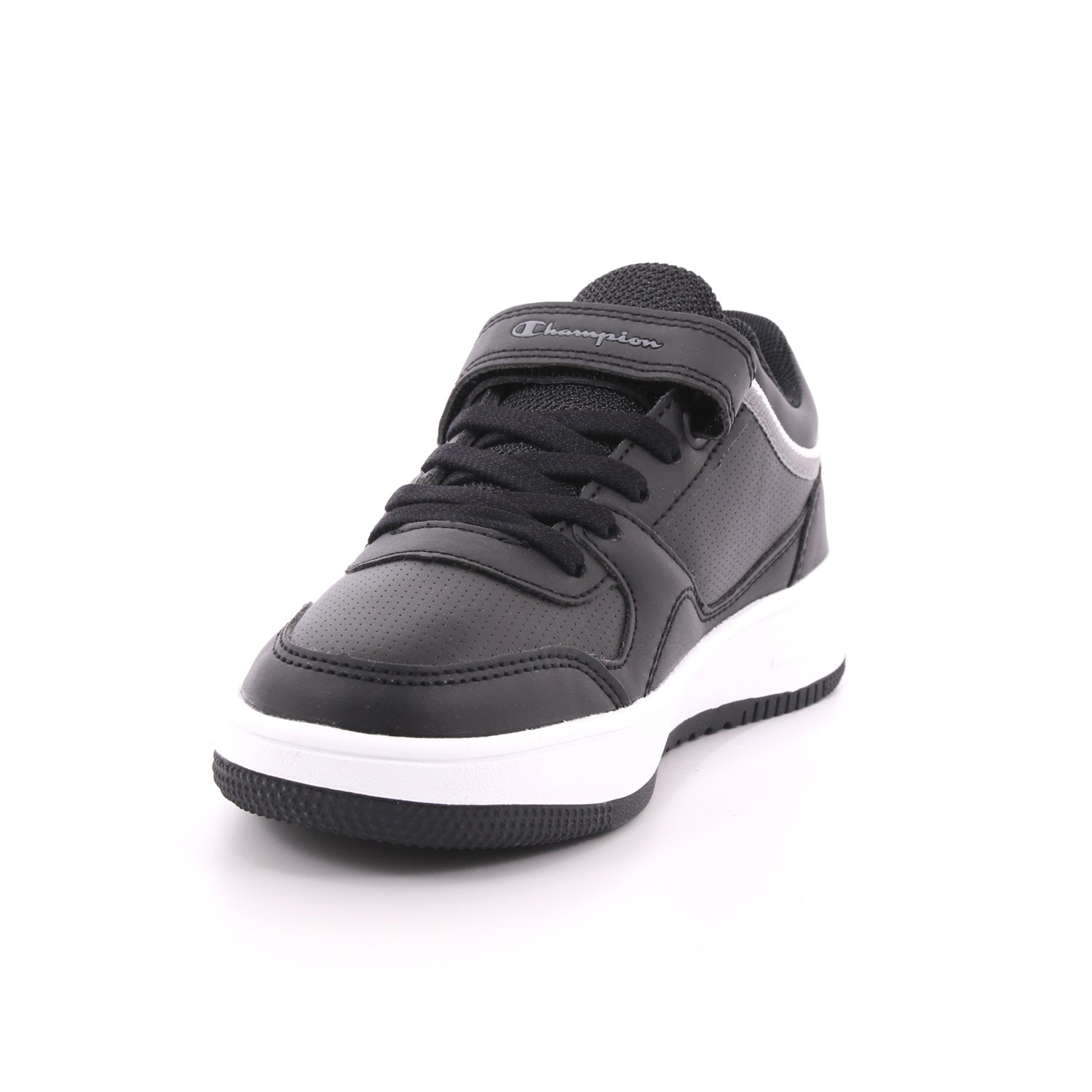 Scarpa Strappi + Elastico Champion Bambino Nero Scarpa Strappi + Elastico Champion Bambino Nero Scarpe 602 - S31967