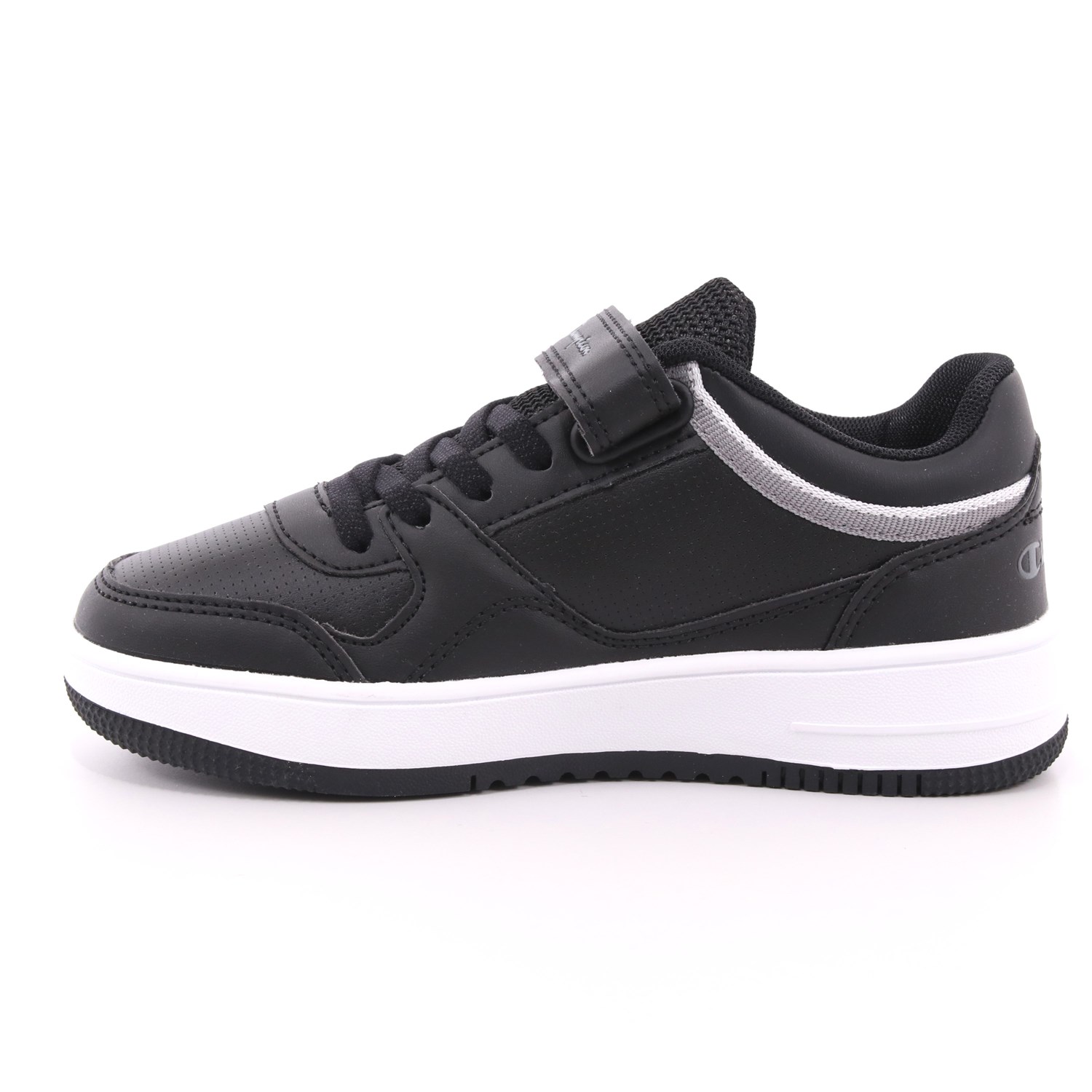 Scarpa Strappi + Elastico Champion Bambino Nero Scarpa Strappi + Elastico Champion Bambino Nero Scarpe 602 - S31967