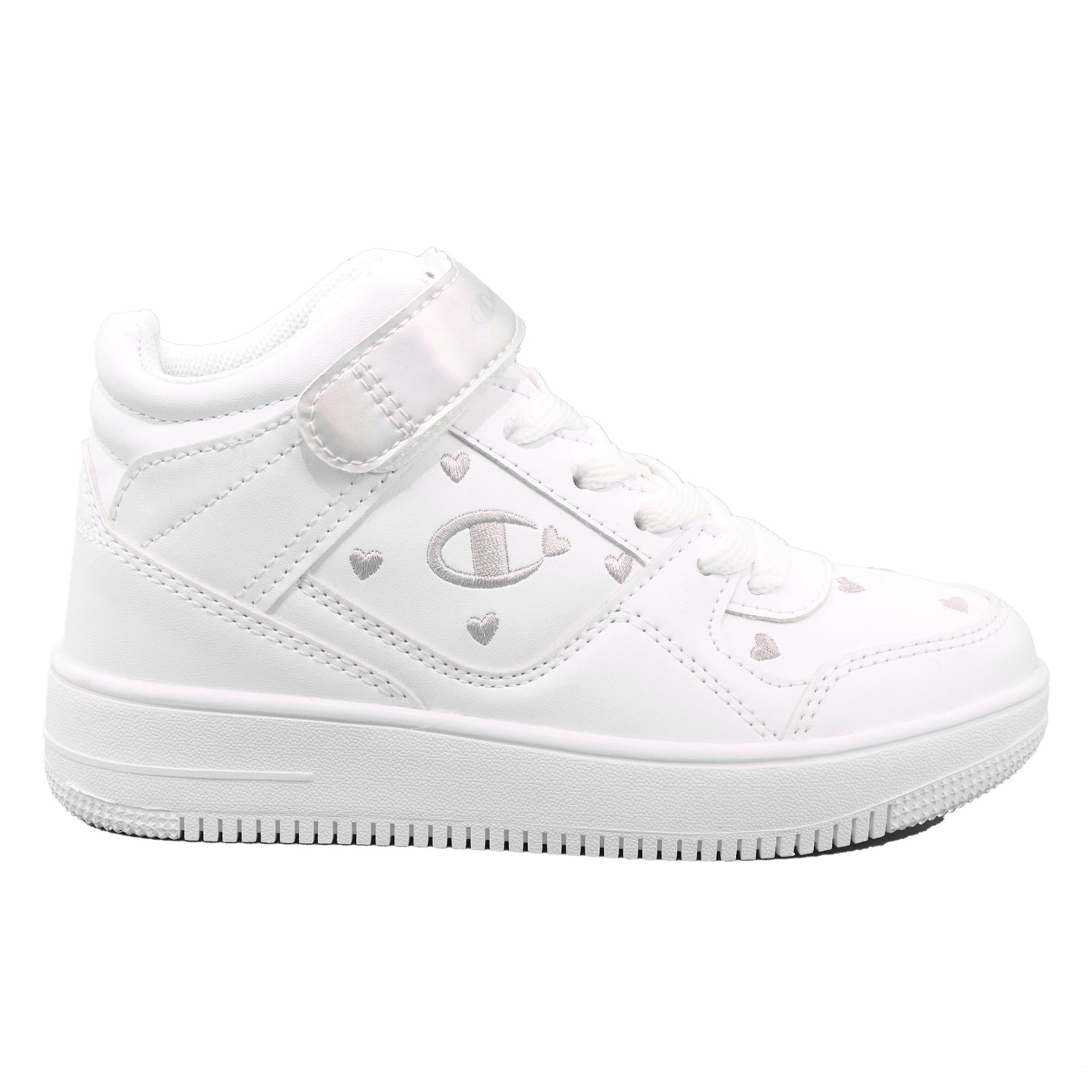 Scarpa Allacciata Champion Bambina Bianco Scarpa Allacciata Champion Bambina Bianco Scarpe 608 - S32127