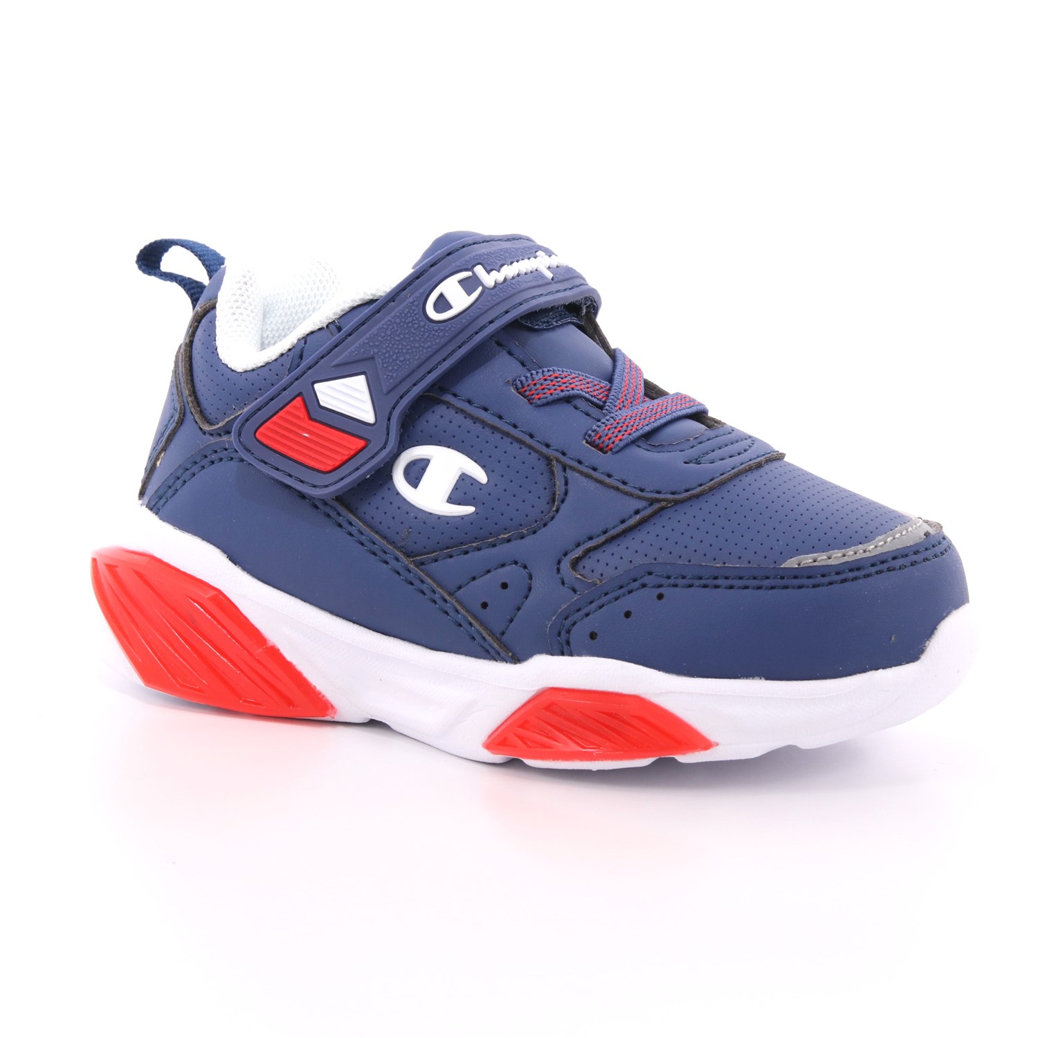 Scarpa Strappi + Elastico Champion Bambino Blu Scarpa Strappi + Elastico Champion Bambino Blu Scarpe 610 - S32130