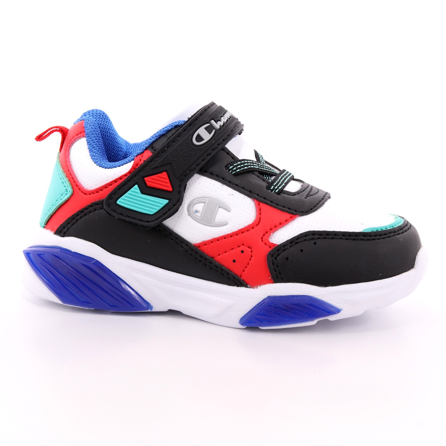 Scarpa Strappi + Elastico Champion Bambino Bianco Scarpa Strappi + Elastico Champion Bambino Bianco Scarpe 611 - S32130