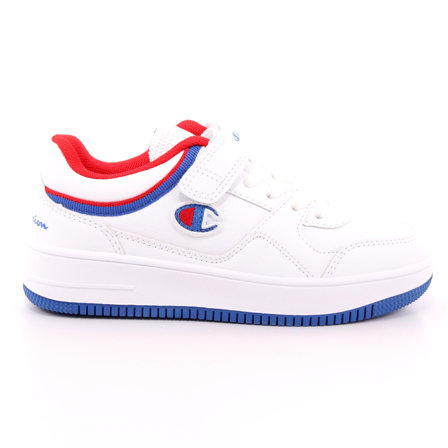 Scarpa Strappi + Elastico Champion Bambino Bianco Scarpa Strappi + Elastico Champion Bambino Bianco Scarpe 615 - S31967