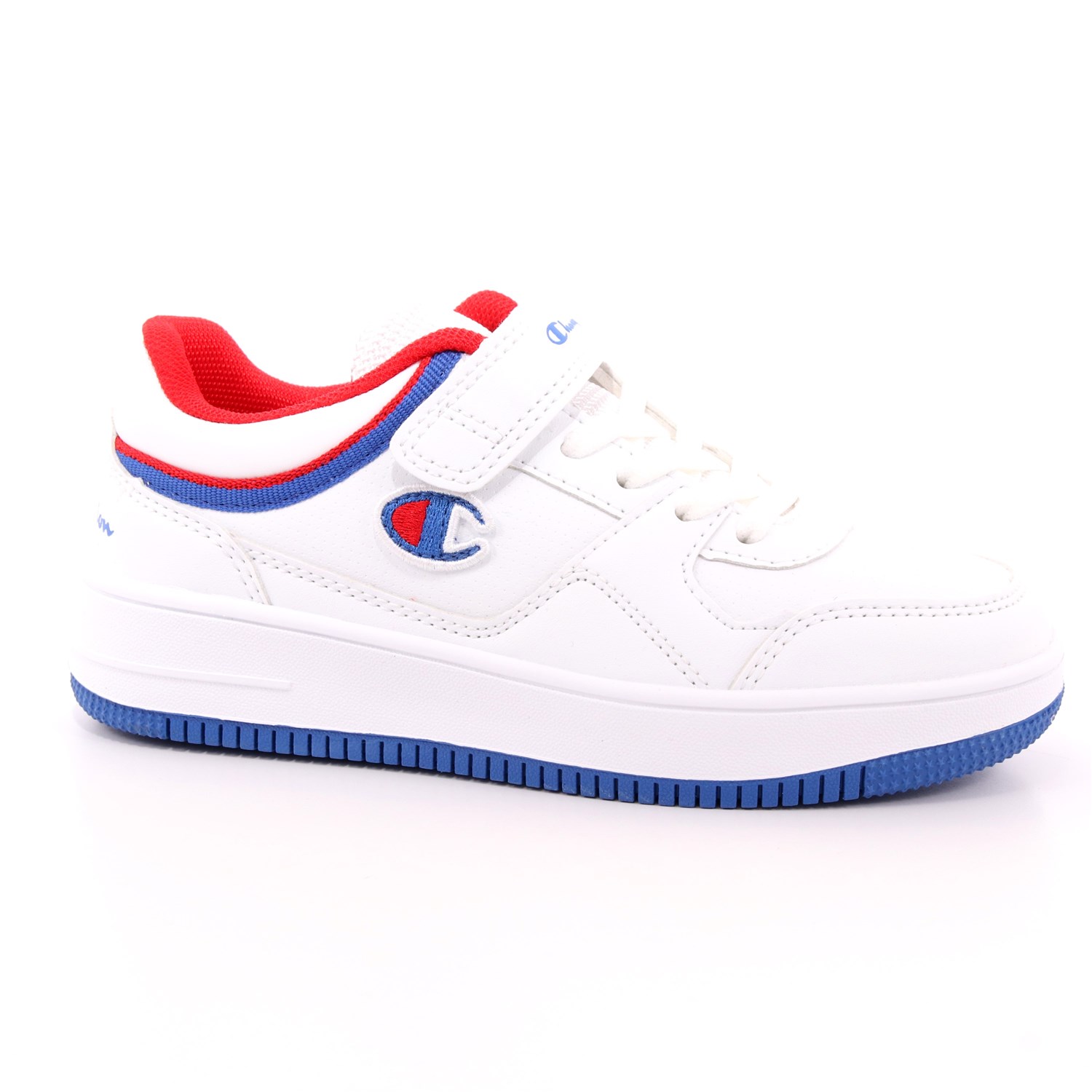 Scarpa Strappi + Elastico Champion Bambino Bianco Scarpa Strappi + Elastico Champion Bambino Bianco Scarpe 615 - S31967