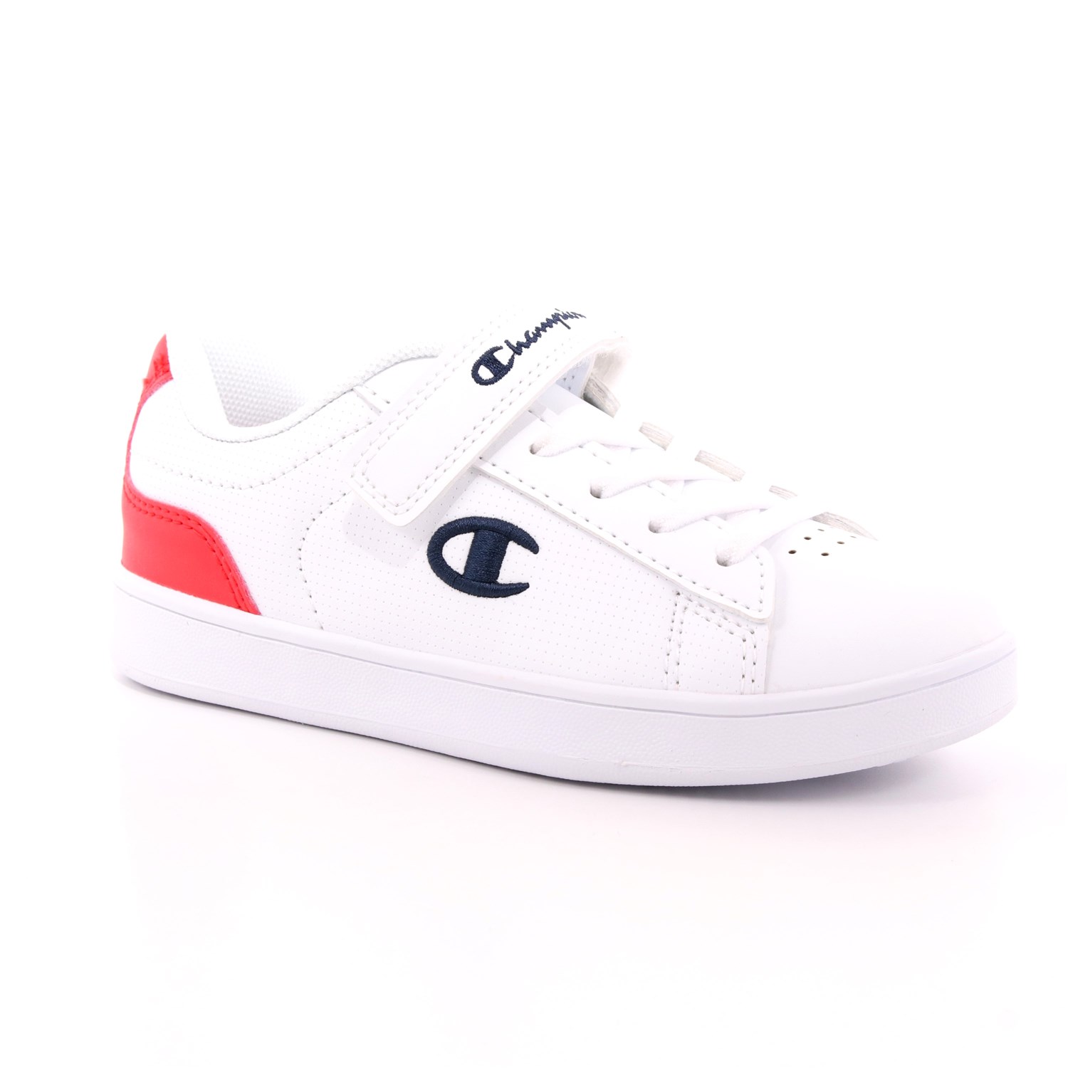 Scarpa Allacciata Champion Bambino Bianco Scarpa Allacciata Champion Bambino Bianco Scarpe 616 - S32096