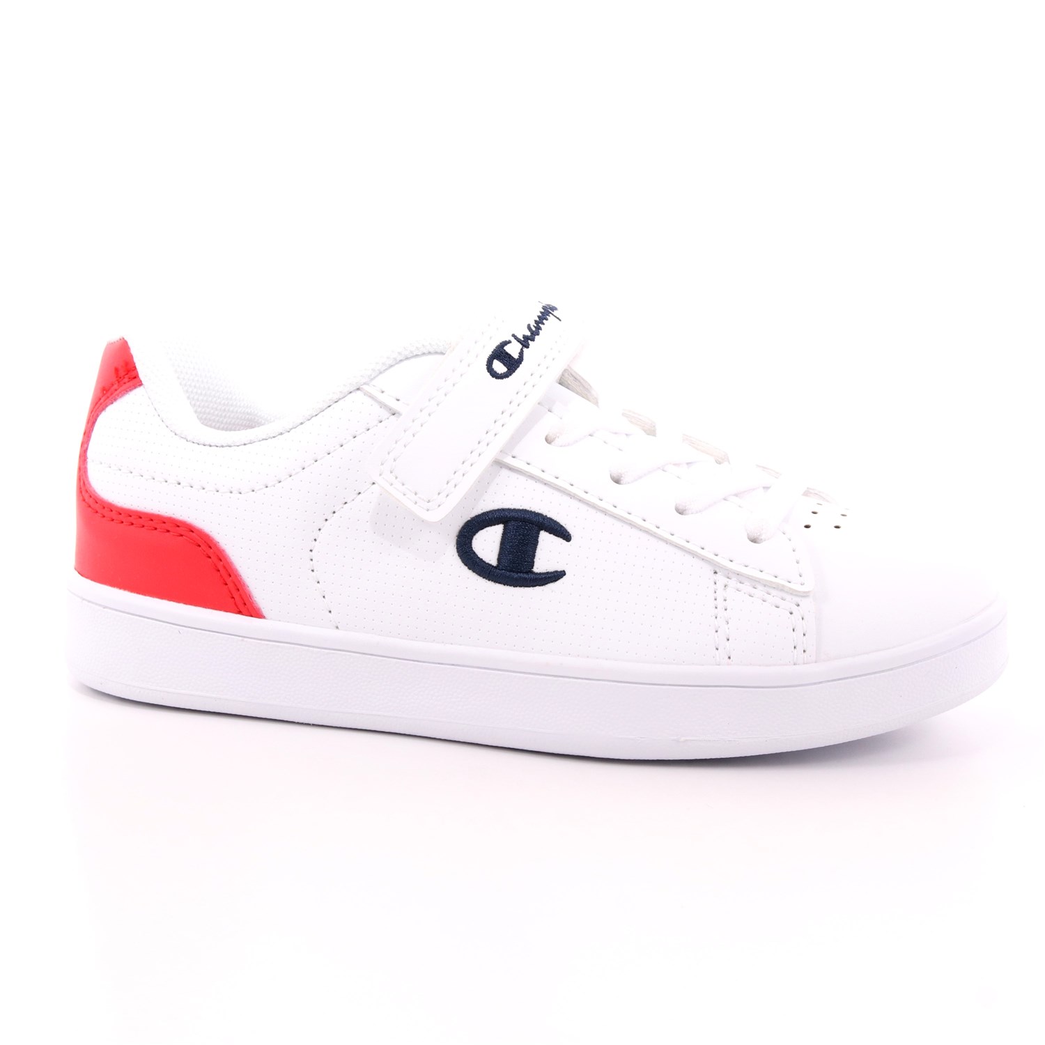 Scarpa Allacciata Champion Bambino Bianco Scarpa Allacciata Champion Bambino Bianco Scarpe 616 - S32096
