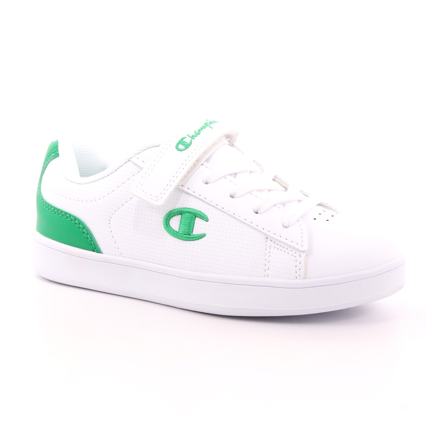 Scarpa Allacciata Champion Bambino Bianco Scarpa Allacciata Champion Bambino Bianco Scarpe 617 - S32096