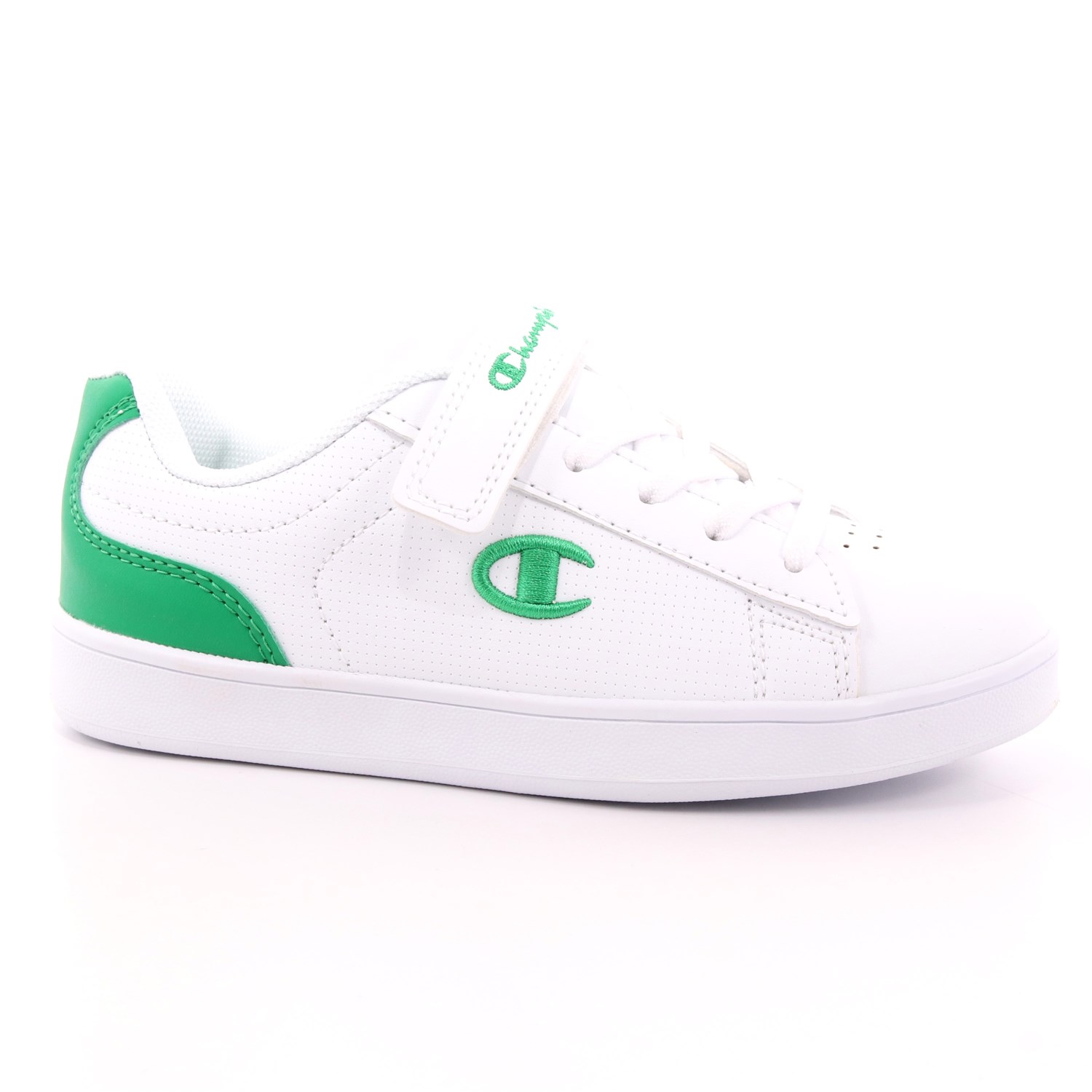 Scarpa Allacciata Champion Bambino Bianco Scarpa Allacciata Champion Bambino Bianco Scarpe 617 - S32096