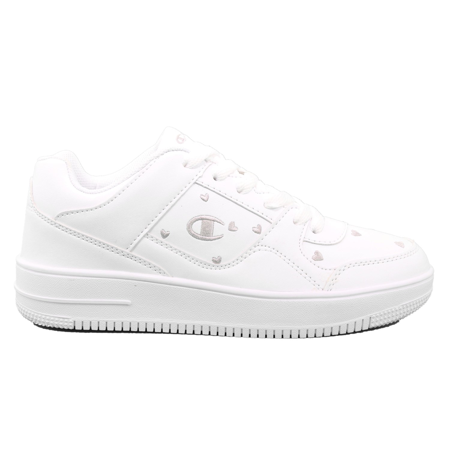 Scarpa Allacciata Champion Bambina Bianco Scarpa Allacciata Champion Bambina Bianco Scarpe 619 - S32128