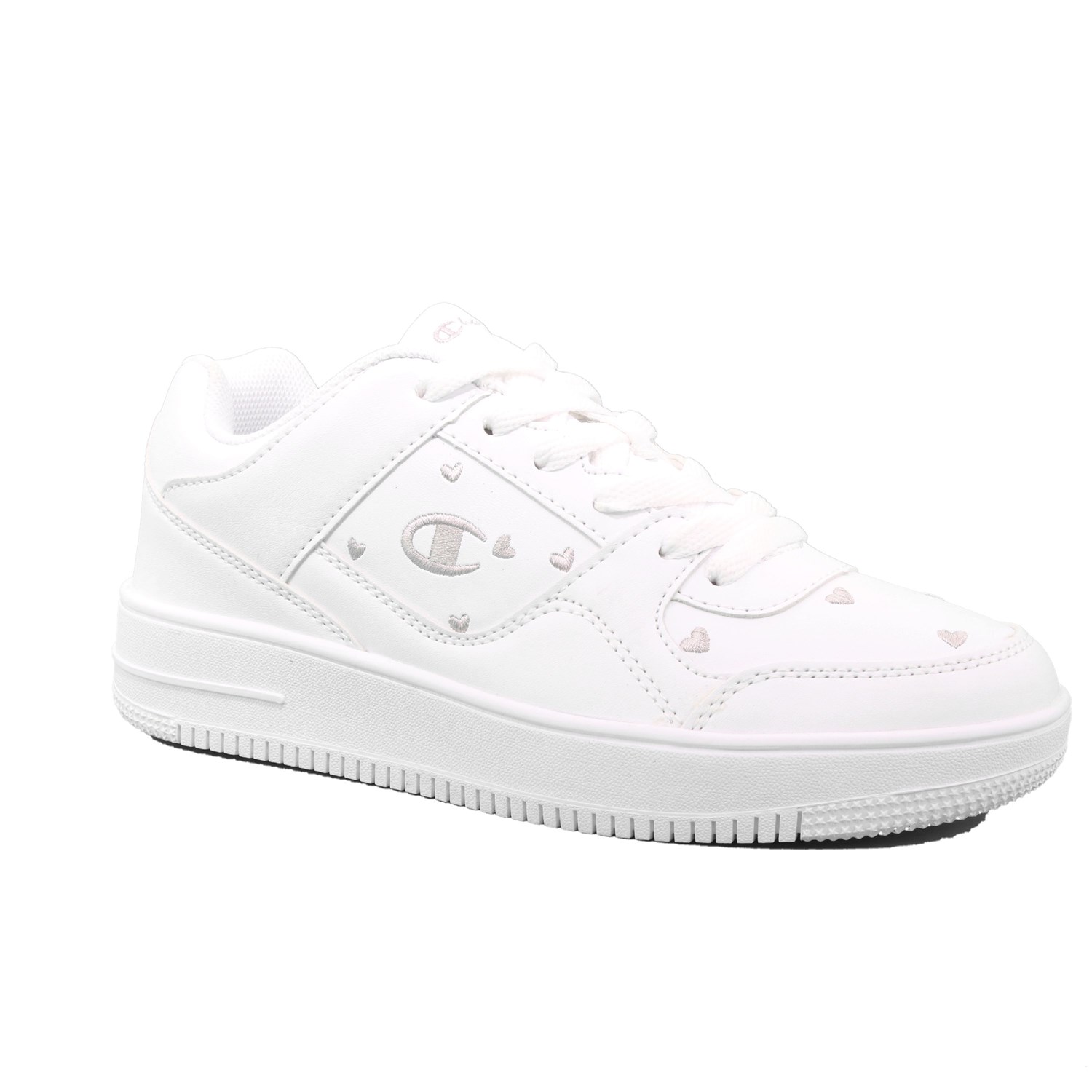 Scarpa Allacciata Champion Bambina Bianco Scarpa Allacciata Champion Bambina Bianco Scarpe 619 - S32128