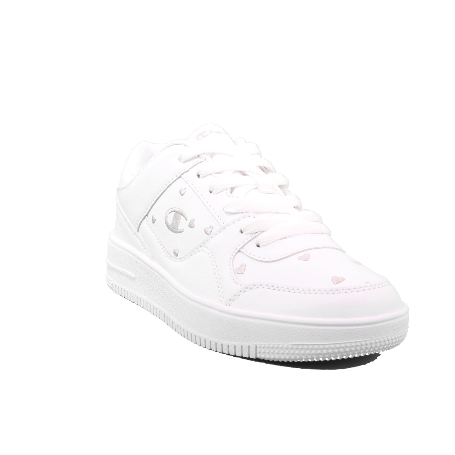 Scarpa Allacciata Champion Bambina Bianco Scarpa Allacciata Champion Bambina Bianco Scarpe 619 - S32128