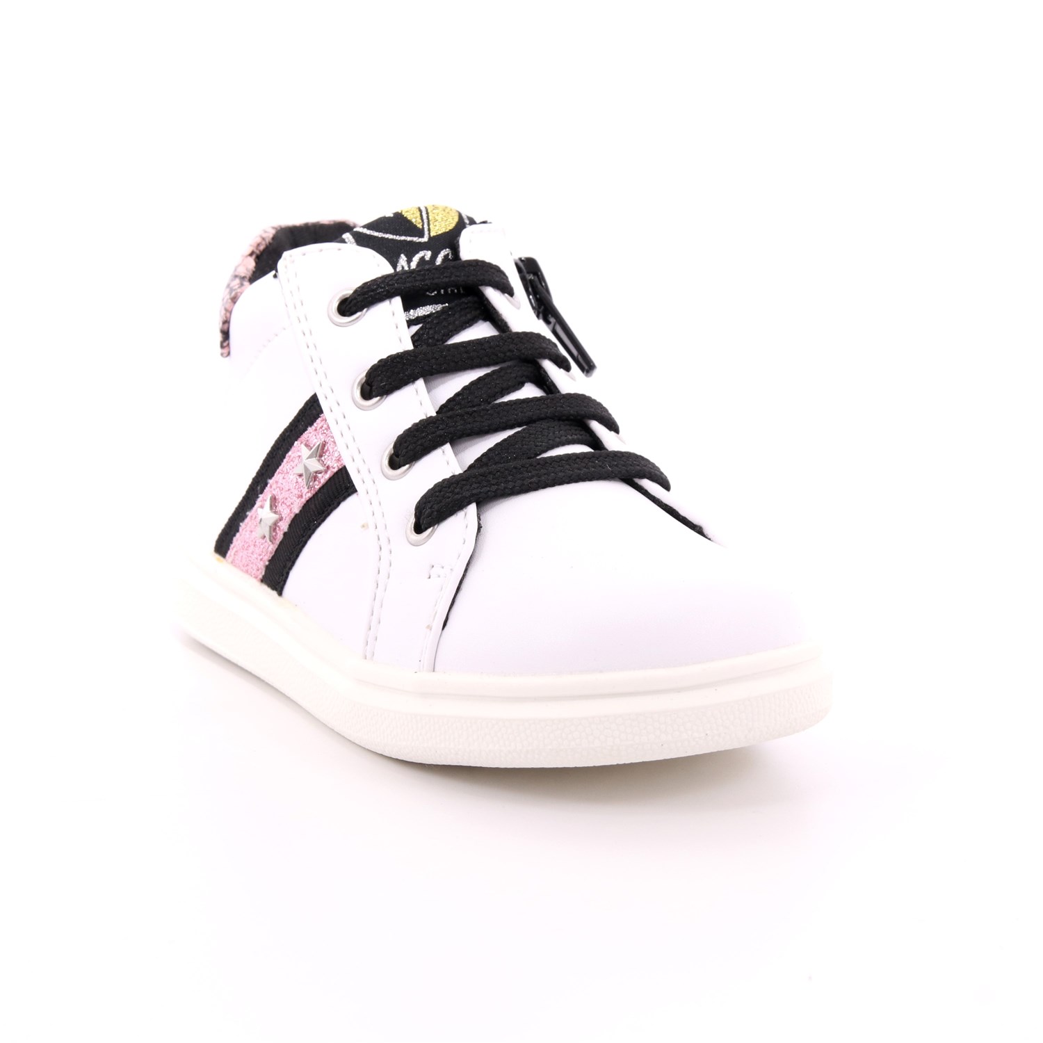 Scarpa Allacciata Asso Bambina Bianco Scarpa Allacciata Asso Bambina Bianco Scarpe 378 - AG-9900C