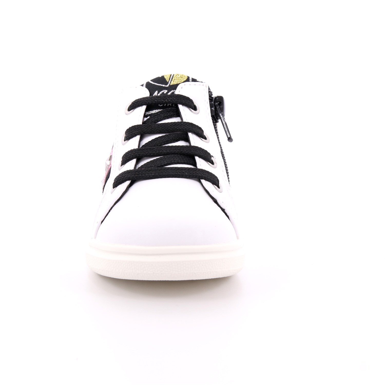 Scarpa Allacciata Asso Bambina Bianco Scarpa Allacciata Asso Bambina Bianco Scarpe 378 - AG-9900C