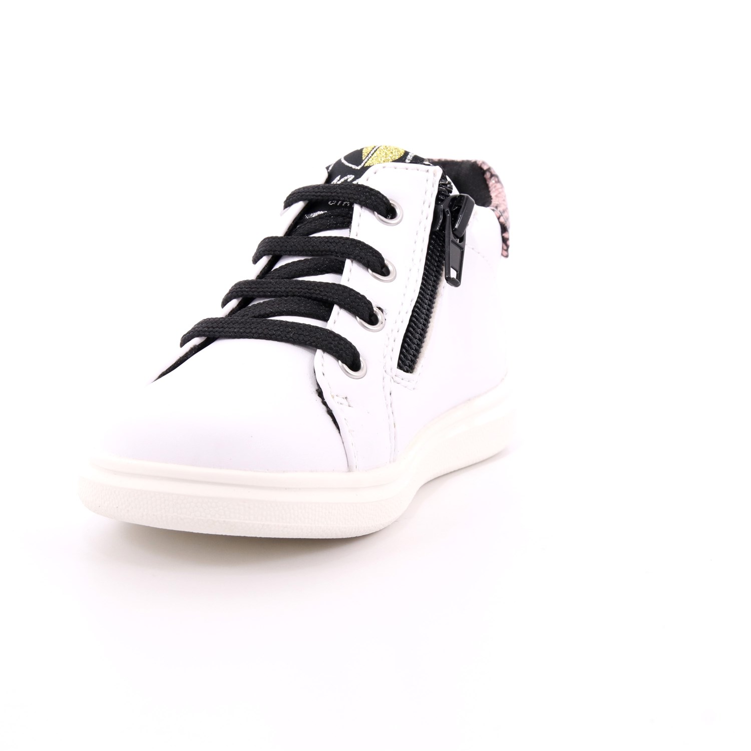 Scarpa Allacciata Asso Bambina Bianco Scarpa Allacciata Asso Bambina Bianco Scarpe 378 - AG-9900C