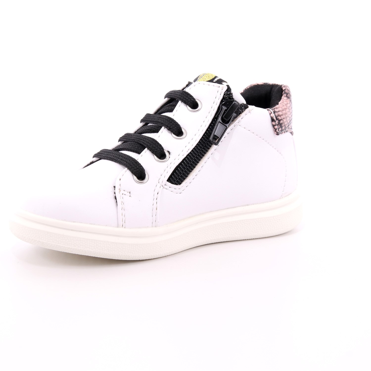 Scarpa Allacciata Asso Bambina Bianco Scarpa Allacciata Asso Bambina Bianco Scarpe 378 - AG-9900C