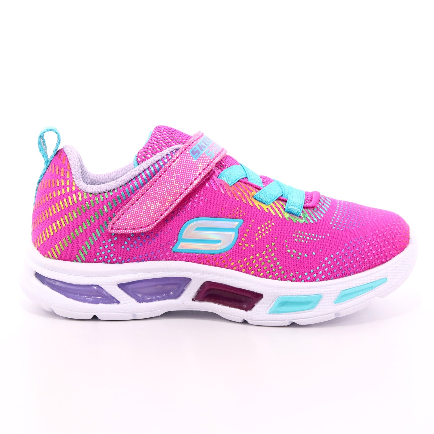 Scarpa Strappi + Elastico Skechers Bambina Fuxia Scarpa Strappi + Elastico Skechers Bambina Fuxia Scarpe 115 - 10959N