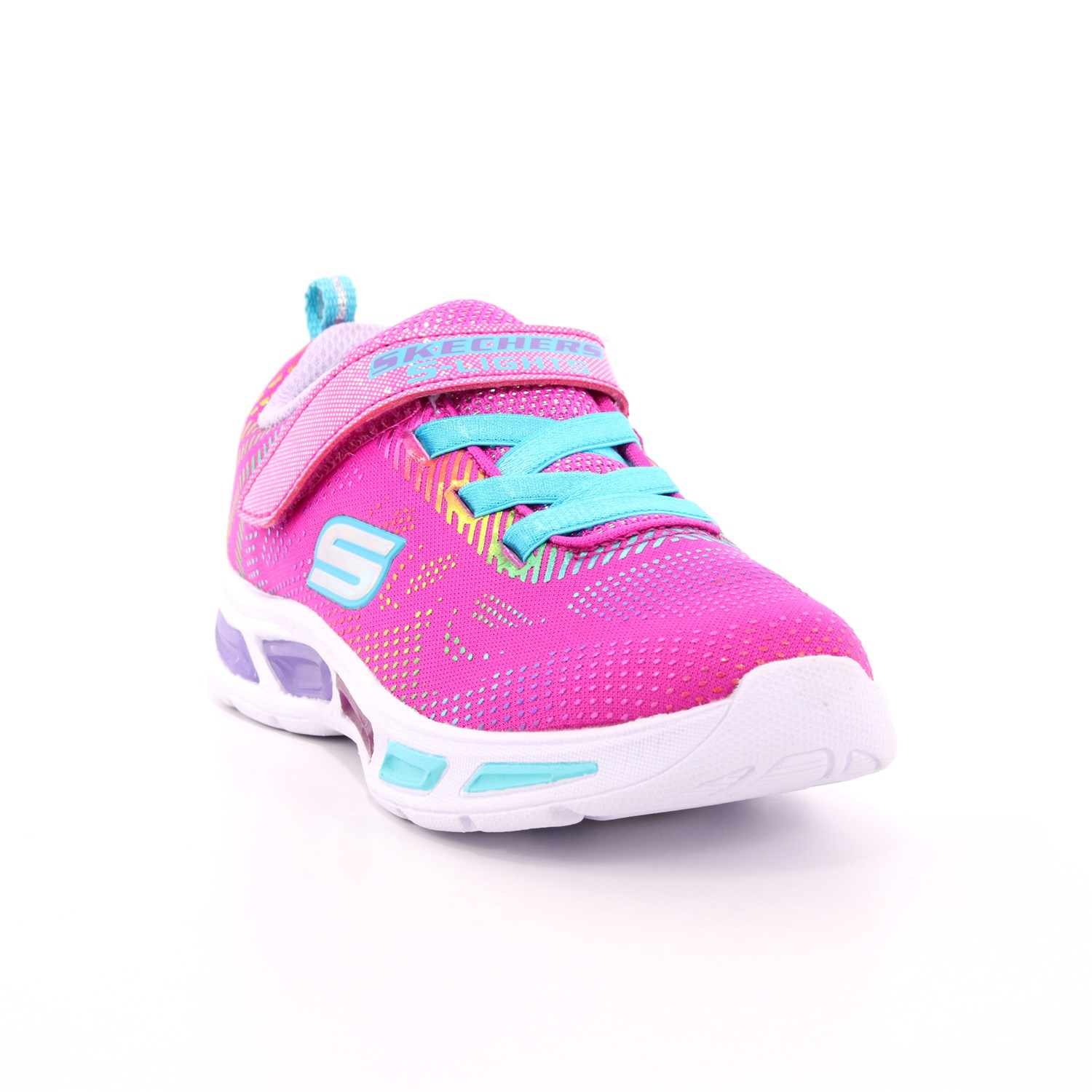 Scarpa Strappi + Elastico Skechers Bambina Fuxia Scarpa Strappi + Elastico Skechers Bambina Fuxia Scarpe 115 - 10959N