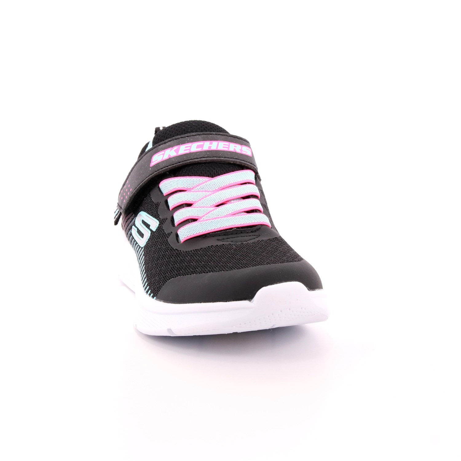 Scarpa Strappi + Elastico Skechers Bambina Nero Scarpa Strappi + Elastico Skechers Bambina Nero Scarpe 116 - 302016L