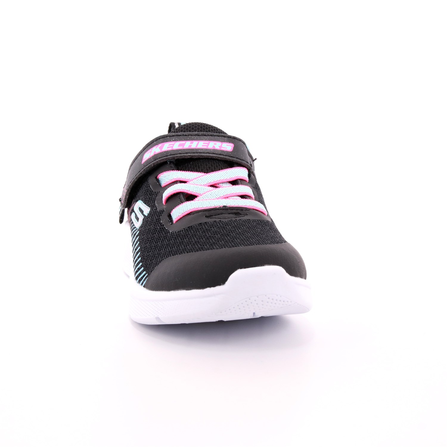 Scarpa Strappi + Elastico Skechers Bambina Nero Scarpa Strappi + Elastico Skechers Bambina Nero Scarpe 117 - 302016N