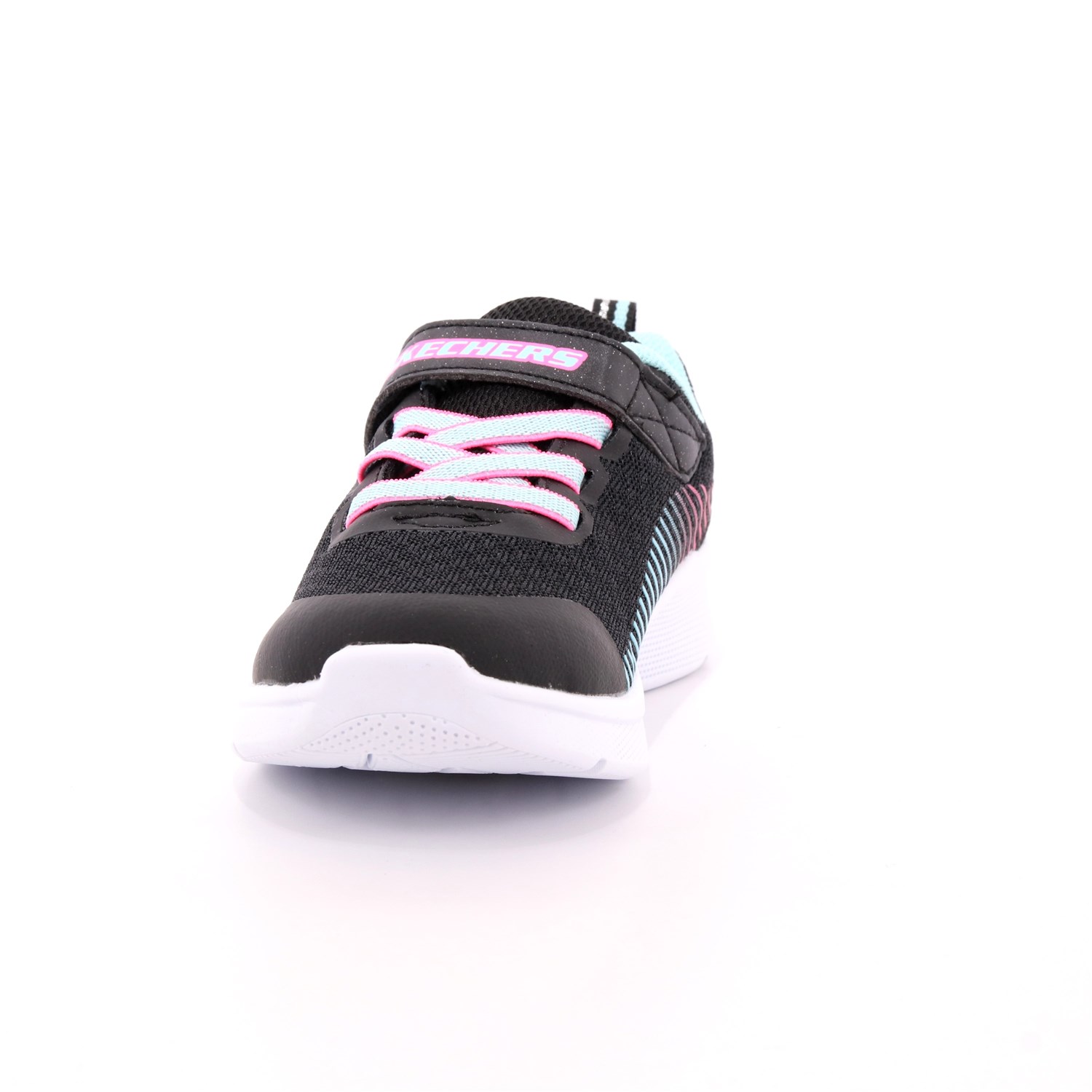 Scarpa Strappi + Elastico Skechers Bambina Nero Scarpa Strappi + Elastico Skechers Bambina Nero Scarpe 117 - 302016N