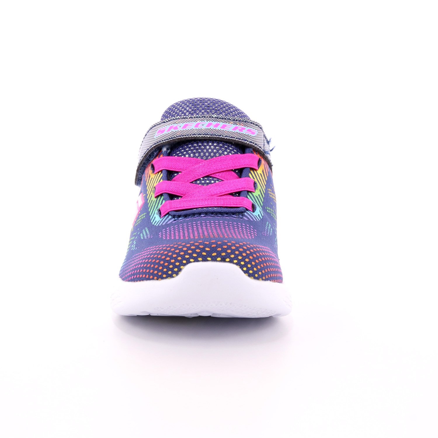 Scarpa Strappi + Elastico Skechers Bambina Blu Scarpa Strappi + Elastico Skechers Bambina Blu Scarpe 118 - 302031N