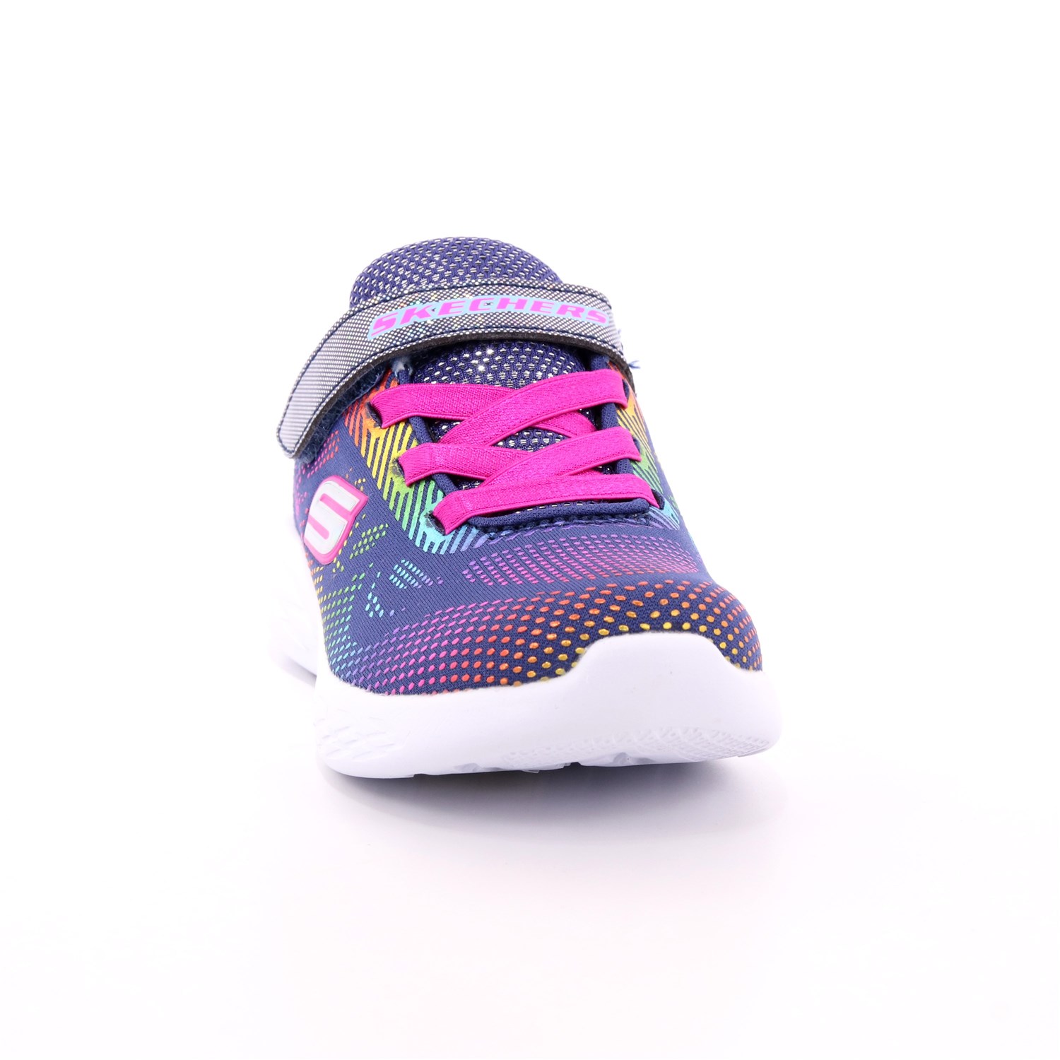 Scarpa Strappi + Elastico Skechers Bambina Blu Scarpa Strappi + Elastico Skechers Bambina Blu Scarpe 118 - 302031N