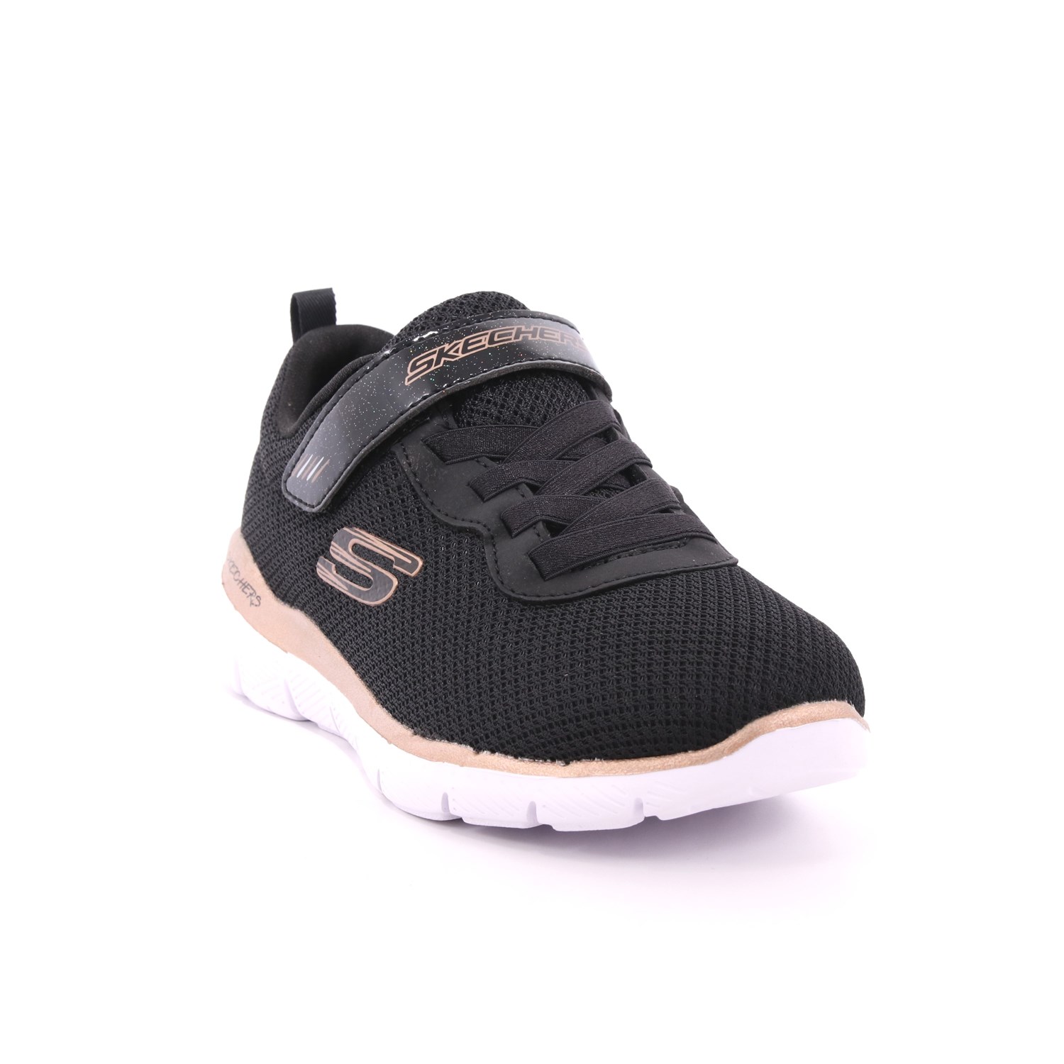 Scarpa Strappi + Elastico Skechers Bambina Nero Scarpa Strappi + Elastico Skechers Bambina Nero Scarpe 119 - 81628L