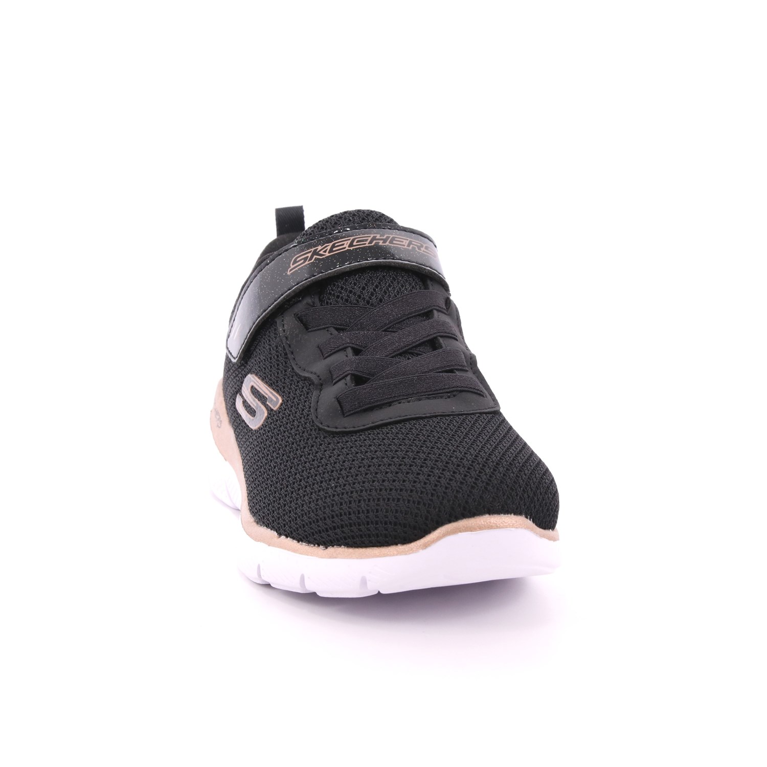 Scarpa Strappi + Elastico Skechers Bambina Nero Scarpa Strappi + Elastico Skechers Bambina Nero Scarpe 119 - 81628L