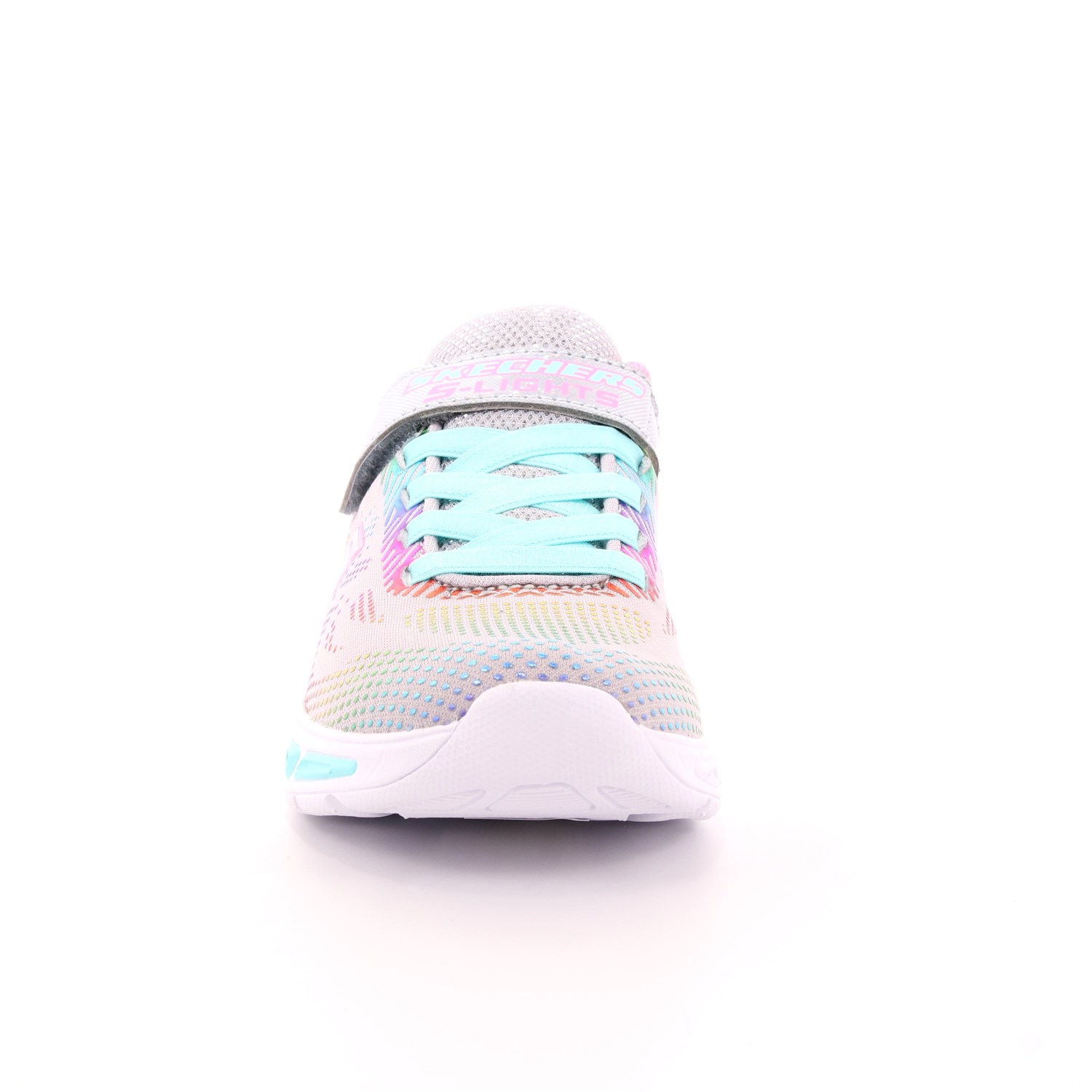 Scarpa Strappi + Elastico Skechers Bambina Grigio Scarpa Strappi + Elastico Skechers Bambina Grigio Scarpe 120 - 10959L