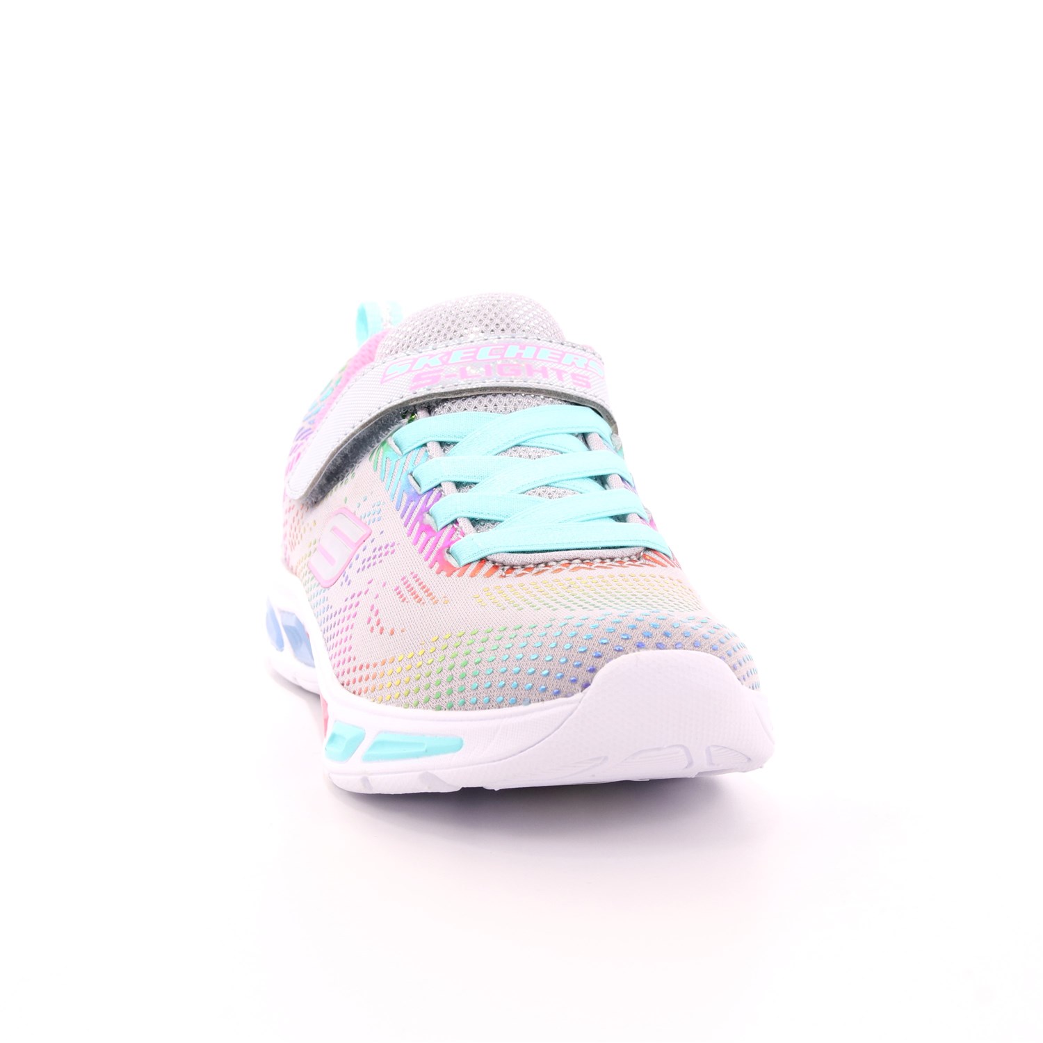 Scarpa Strappi + Elastico Skechers Bambina Grigio Scarpa Strappi + Elastico Skechers Bambina Grigio Scarpe 120 - 10959L
