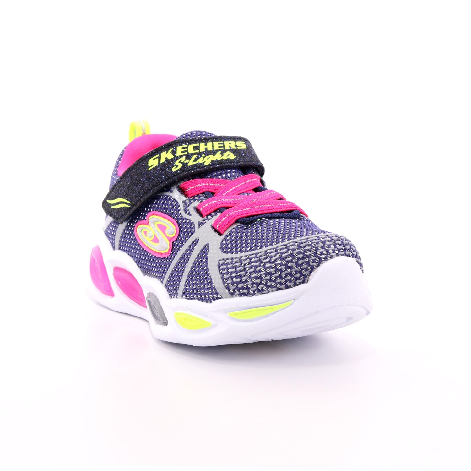 Scarpa Strappi + Elastico Skechers Bambina Blu Scarpa Strappi + Elastico Skechers Bambina Blu Scarpe 122 - 302042N