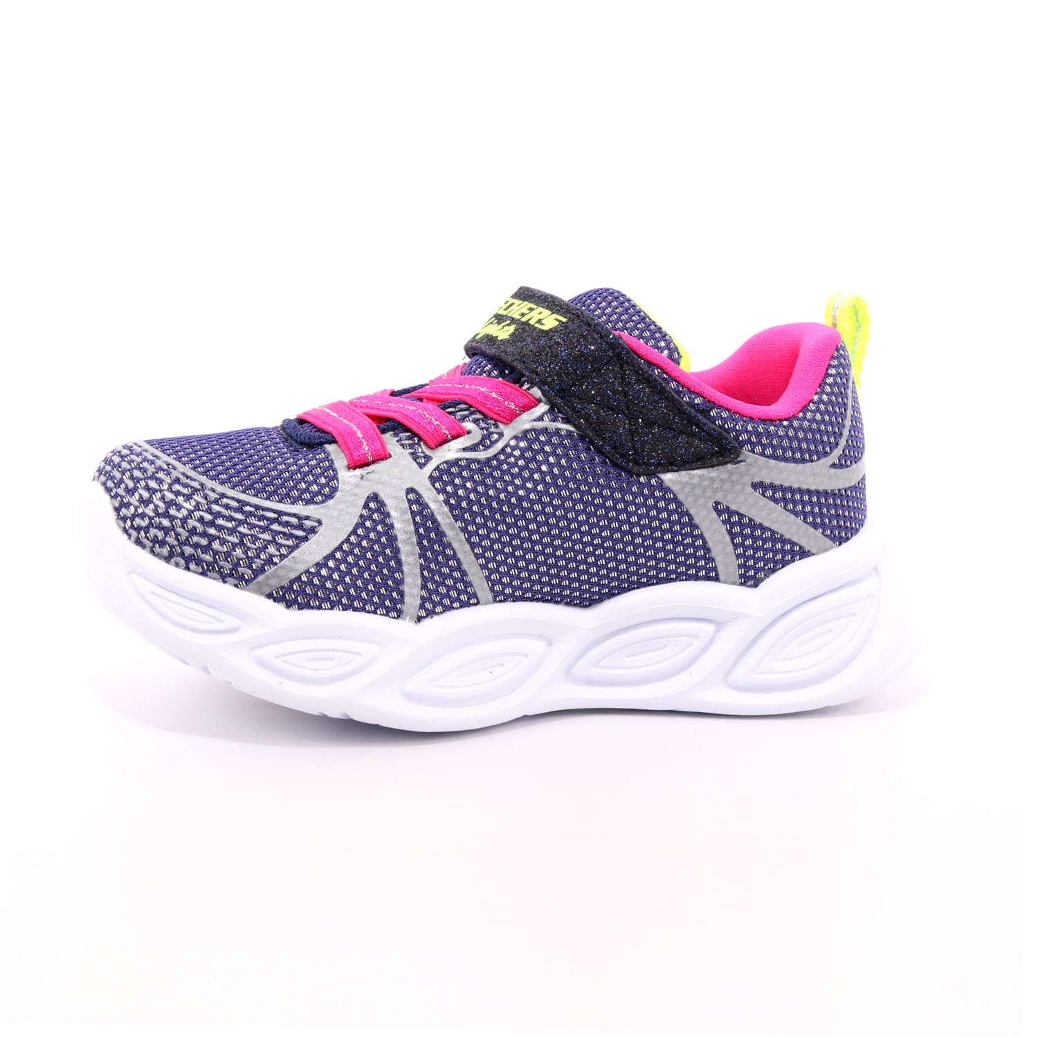 Scarpa Strappi + Elastico Skechers Bambina Blu Scarpa Strappi + Elastico Skechers Bambina Blu Scarpe 122 - 302042N