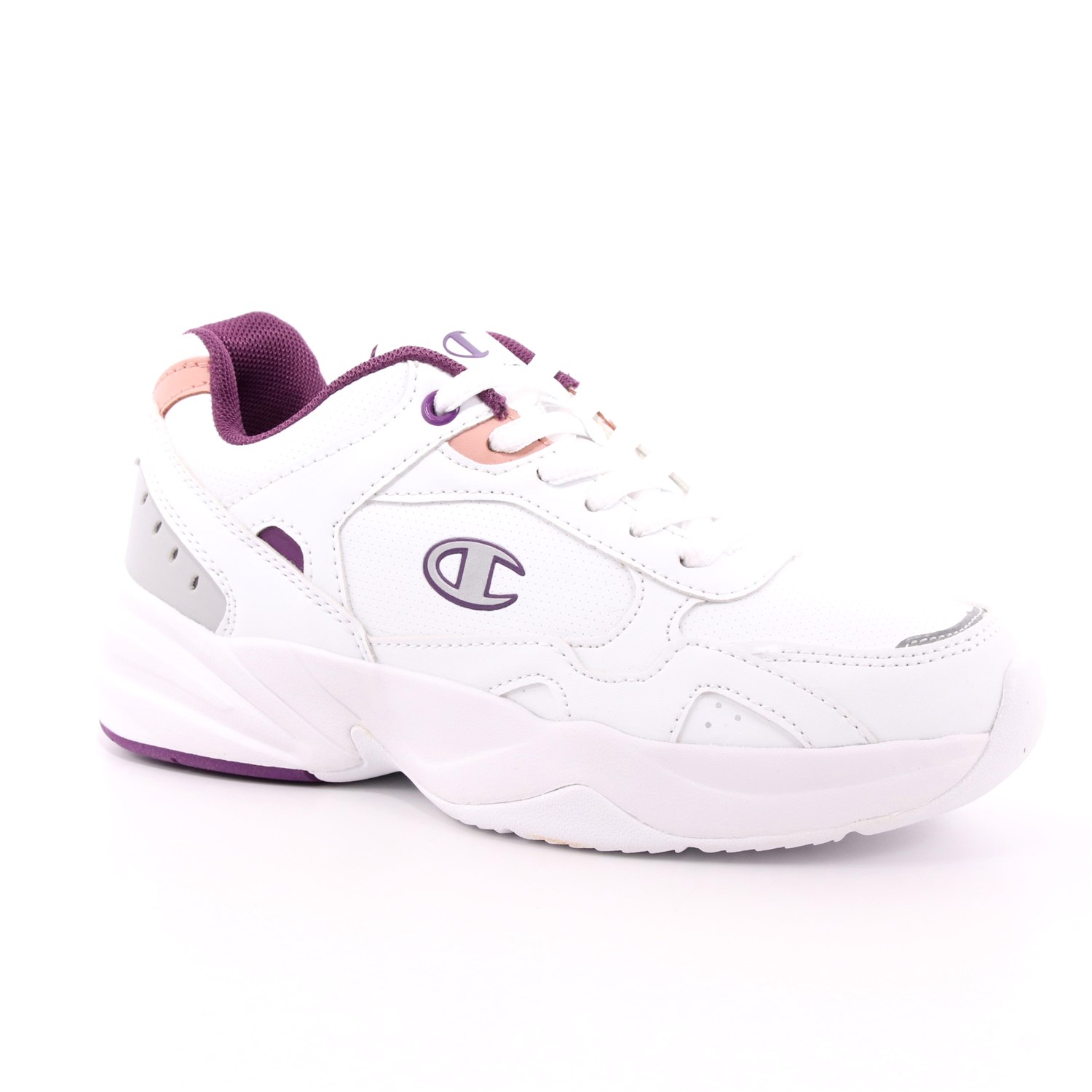 Scarpa Allacciata Champion Donna Bianco Scarpa Allacciata Champion Donna Bianco Scarpe 620 - S11000