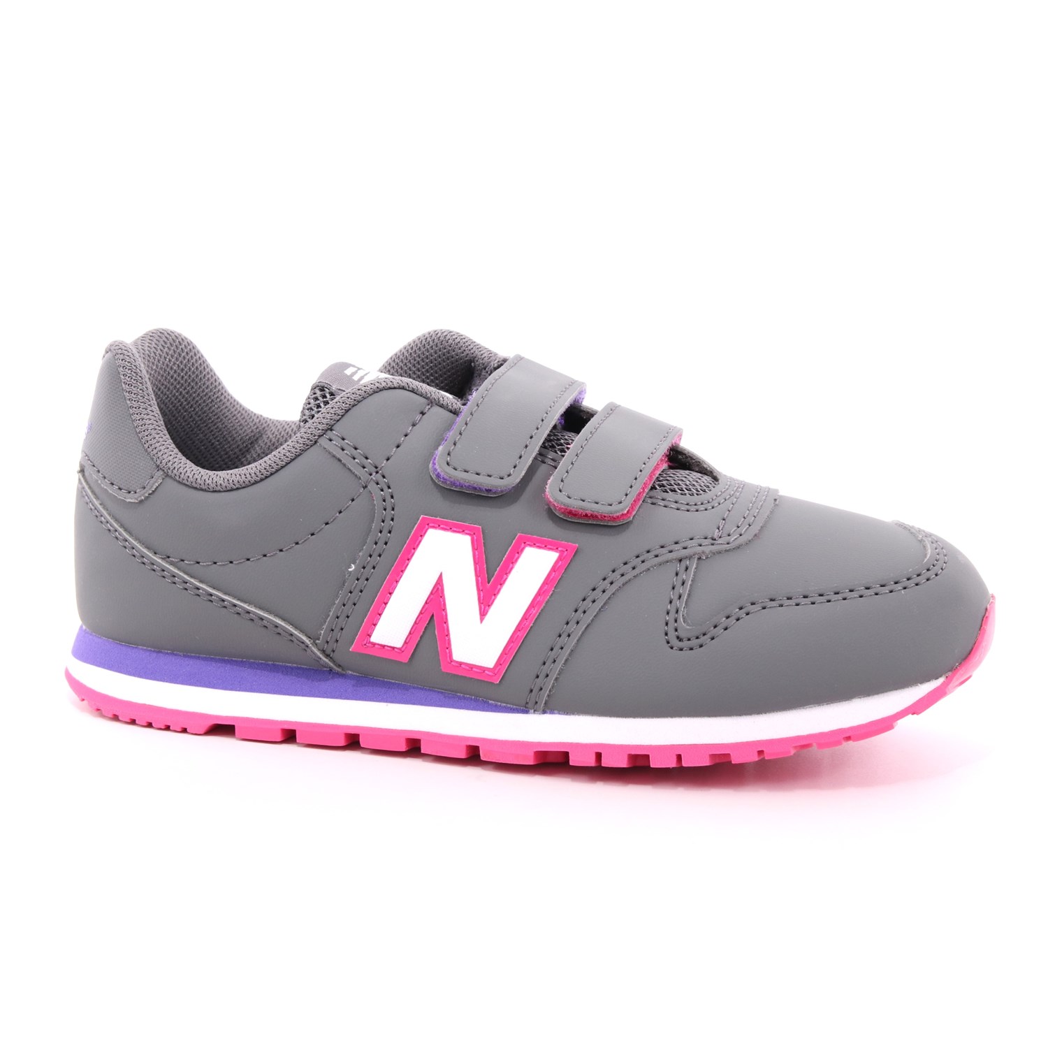 Scarpa Strappi New Balance Bambina Grigio Scarpa Strappi New Balance Bambina Grigio Scarpe 260 - YV500RGP