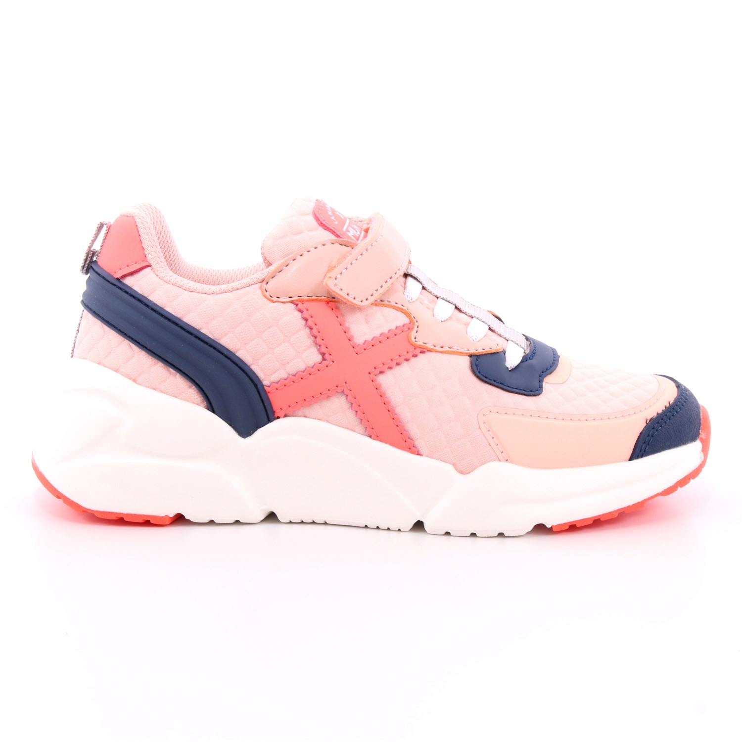 Scarpa Strappi + Elastico Munich Bambina Rosa Scarpa Strappi + Elastico Munich Bambina Rosa Scarpe 24 - 8890010