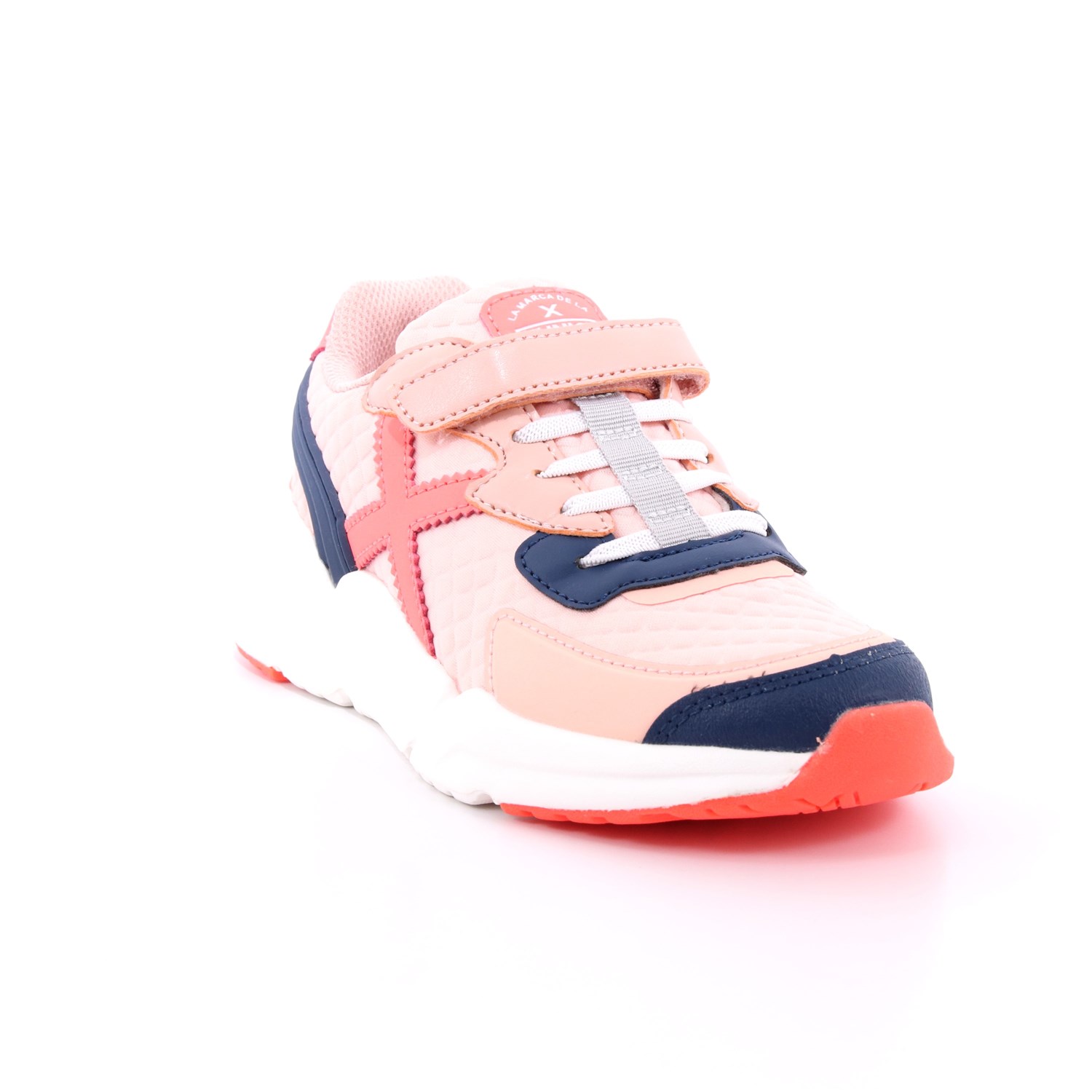 Scarpa Strappi + Elastico Munich Bambina Rosa Scarpa Strappi + Elastico Munich Bambina Rosa Scarpe 24 - 8890010