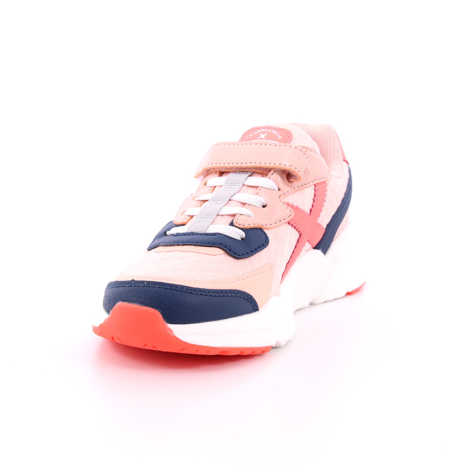 Scarpa Strappi + Elastico Munich Bambina Rosa Scarpa Strappi + Elastico Munich Bambina Rosa Scarpe 24 - 8890010