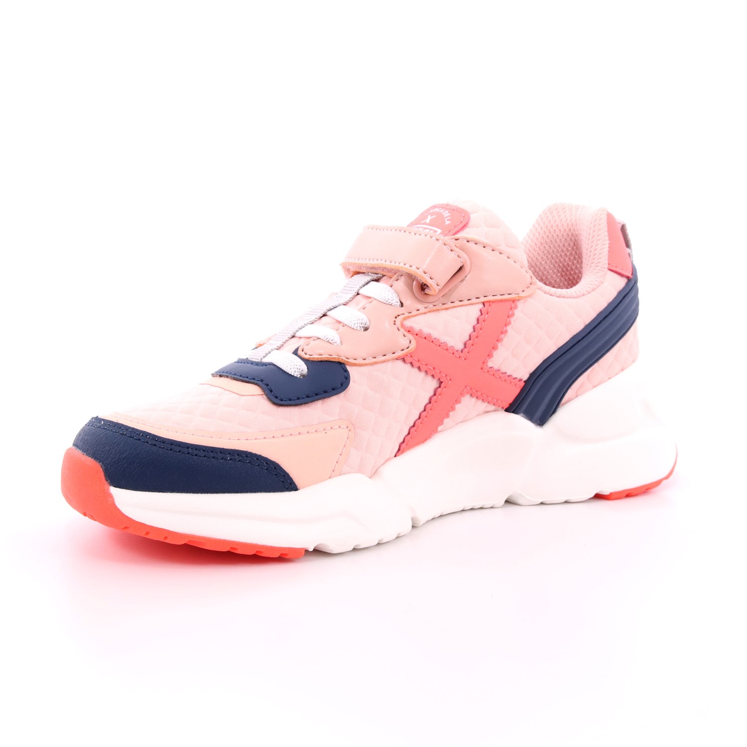 Scarpa Strappi + Elastico Munich Bambina Rosa Scarpa Strappi + Elastico Munich Bambina Rosa Scarpe 24 - 8890010