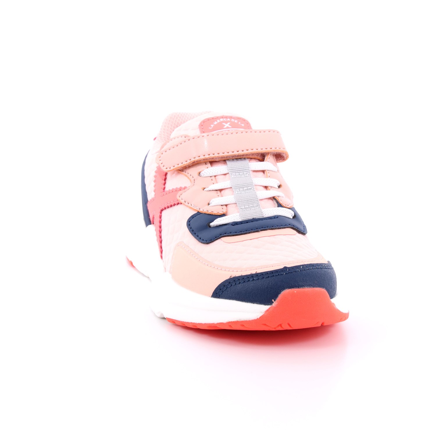 Scarpa Strappi + Elastico Munich Bambina Rosa Scarpa Strappi + Elastico Munich Bambina Rosa Scarpe 24 - 8890010