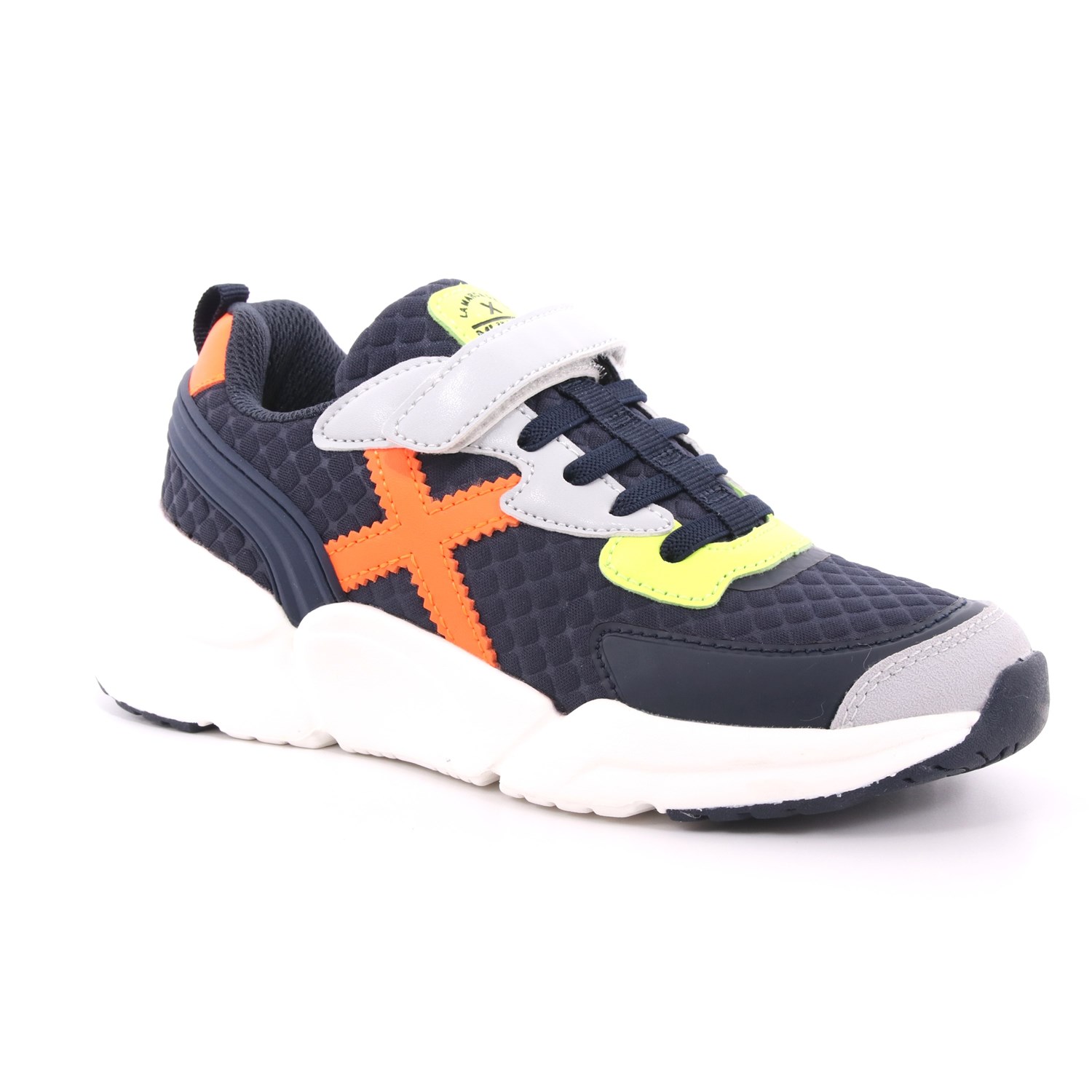 Scarpa Strappi + Elastico Munich Bambino Blu Scarpa Strappi + Elastico Munich Bambino Blu Scarpe 25 - 8890011