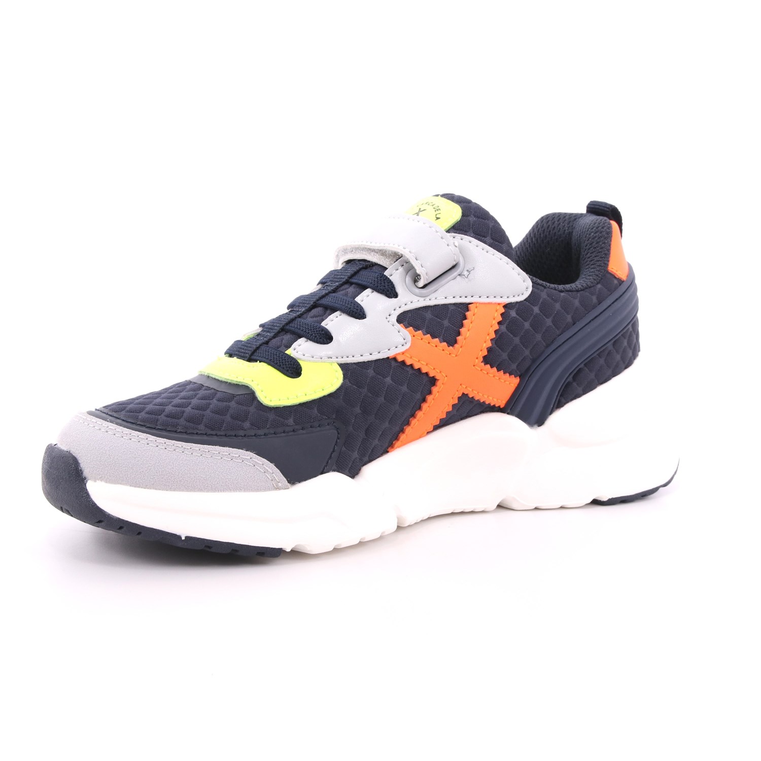 Scarpa Strappi + Elastico Munich Bambino Blu Scarpa Strappi + Elastico Munich Bambino Blu Scarpe 25 - 8890011