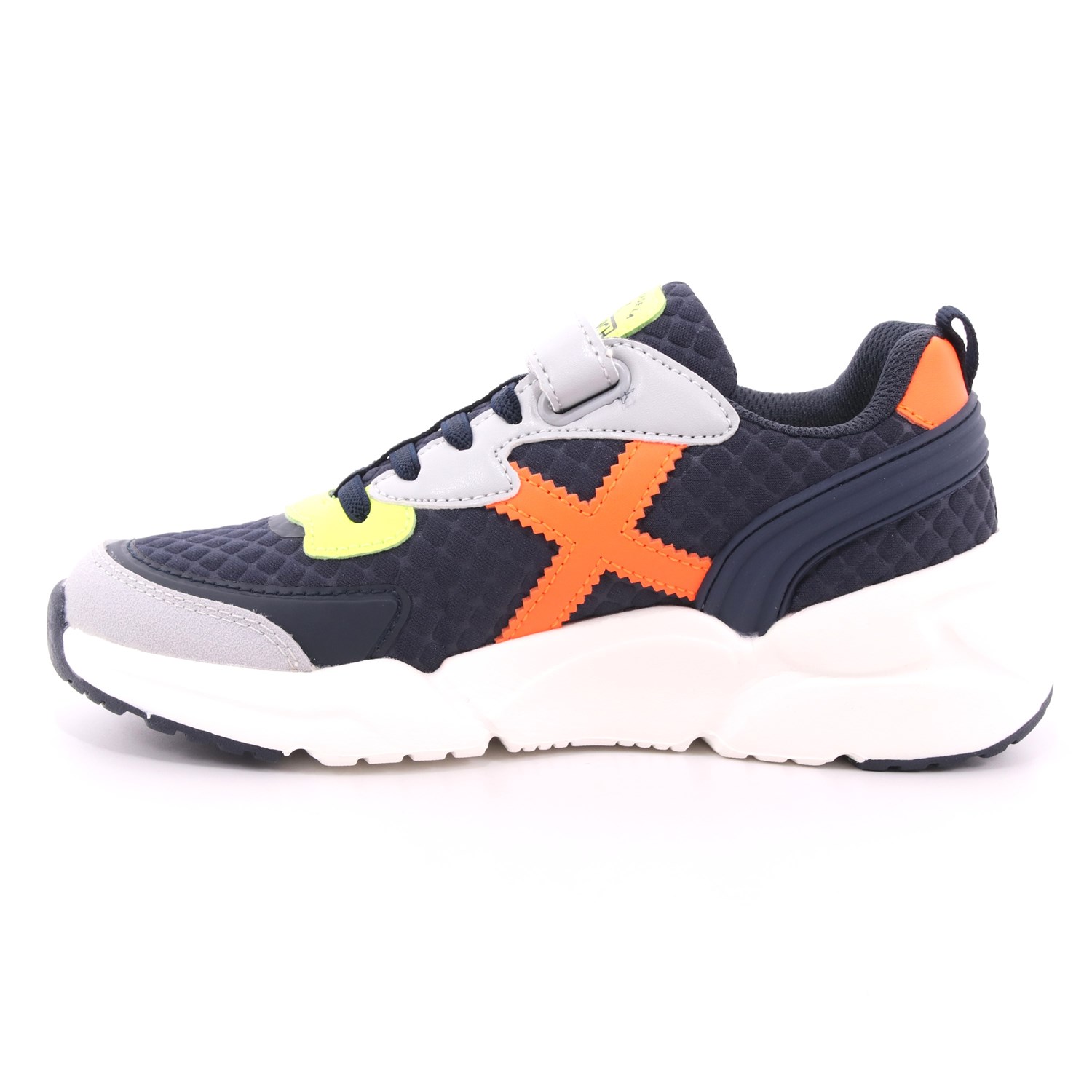 Scarpa Strappi + Elastico Munich Bambino Blu Scarpa Strappi + Elastico Munich Bambino Blu Scarpe 25 - 8890011
