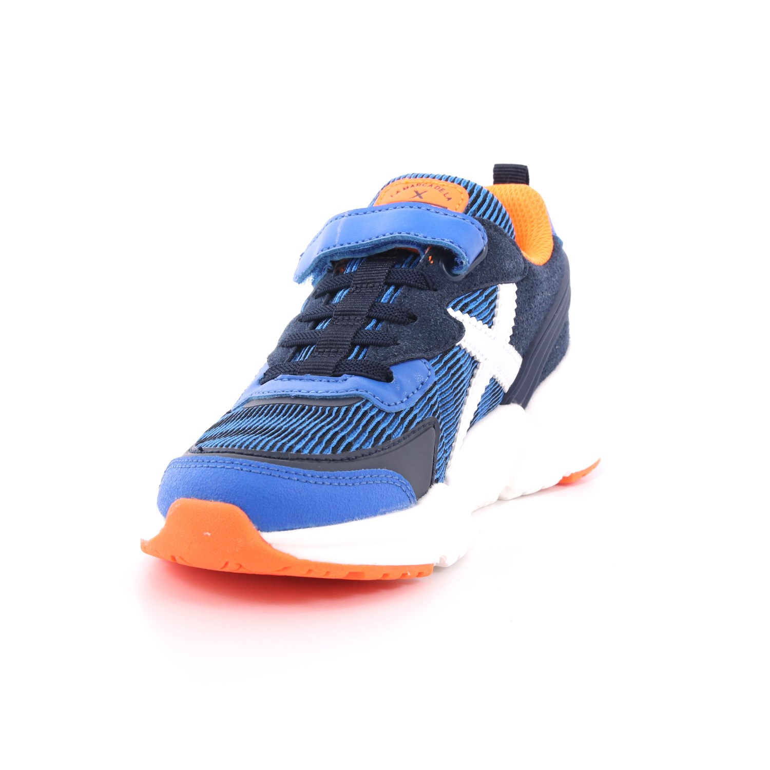 Scarpa Strappi + Elastico Munich Bambino Azzurro Scarpa Strappi + Elastico Munich Bambino Azzurro Scarpe 26 - 8890013