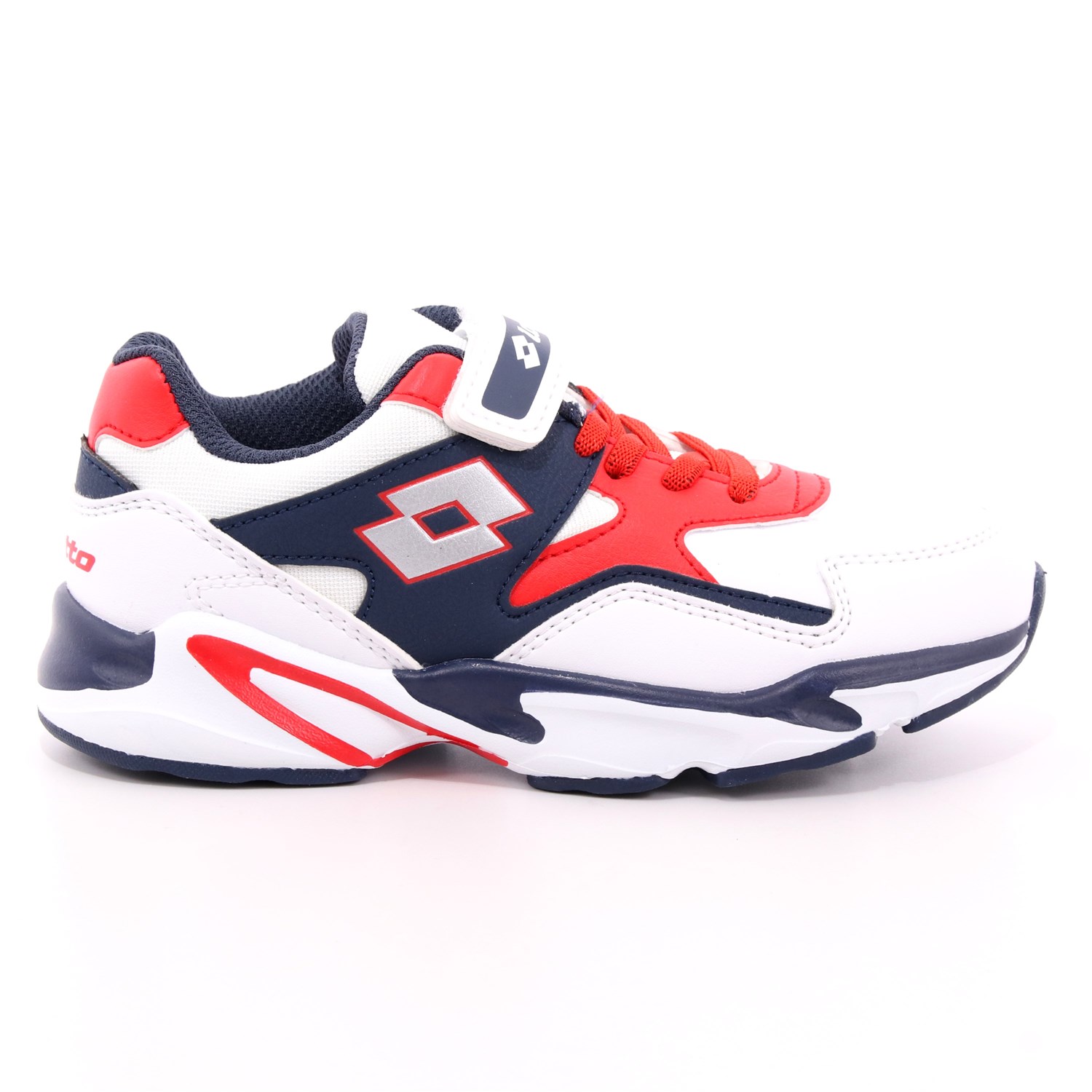 Scarpa Strappi + Elastico Lotto Bambino Bianco Scarpa Strappi + Elastico Lotto Bambino Bianco Scarpe 149 - 214916
