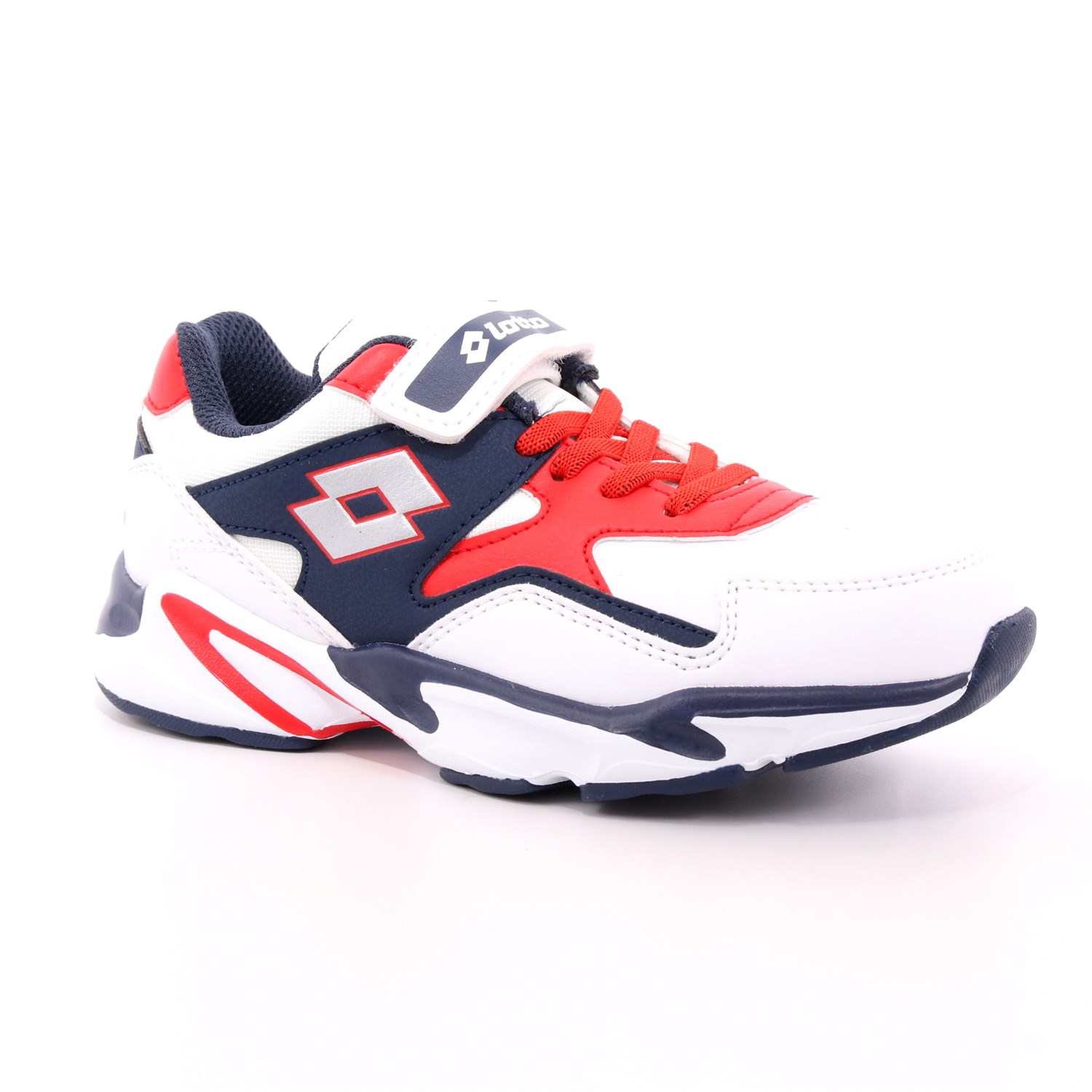 Scarpa Strappi + Elastico Lotto Bambino Bianco Scarpa Strappi + Elastico Lotto Bambino Bianco Scarpe 149 - 214916
