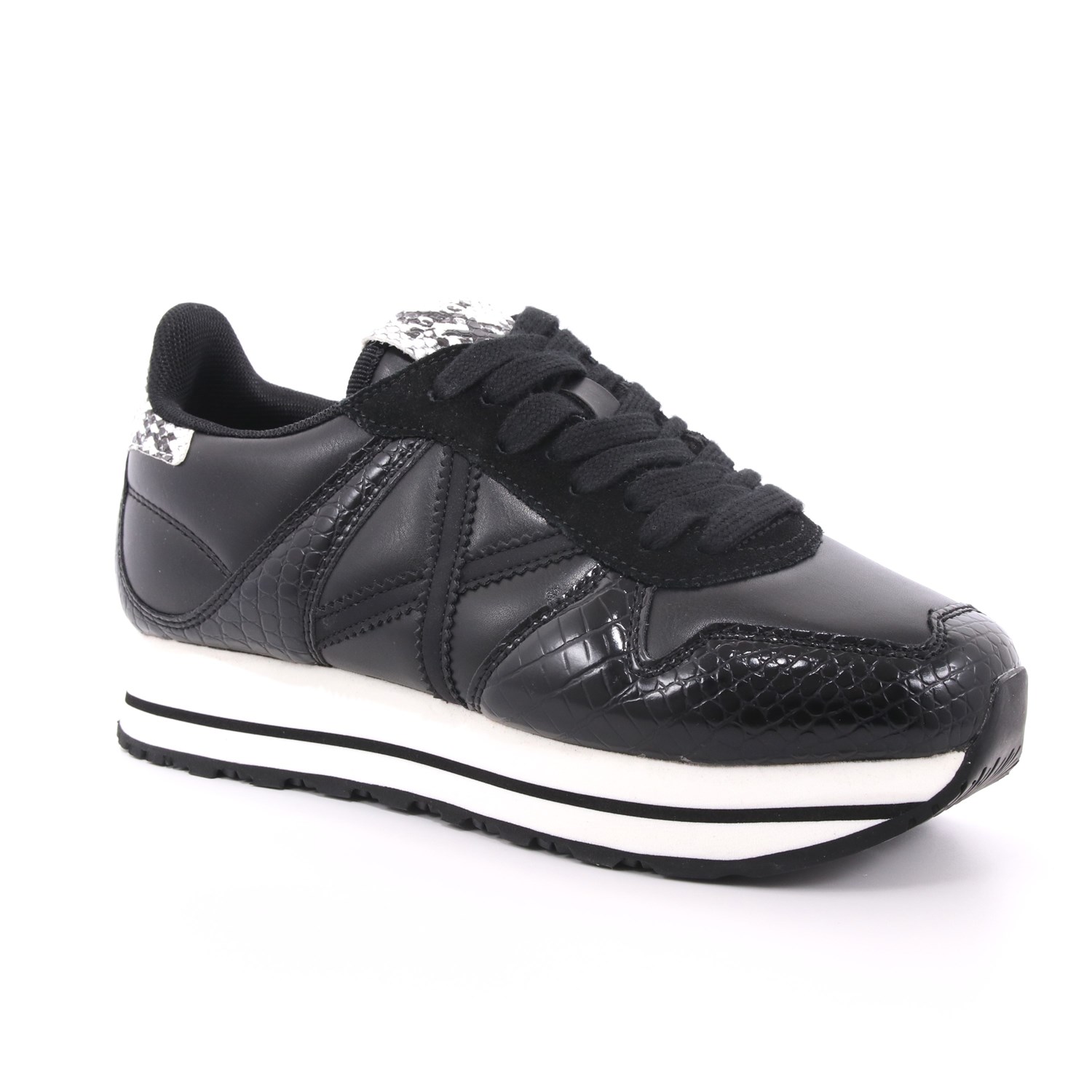 Scarpa Allacciata Munich Donna Nero Scarpa Allacciata Munich Donna Nero Scarpe 27 - 8810129