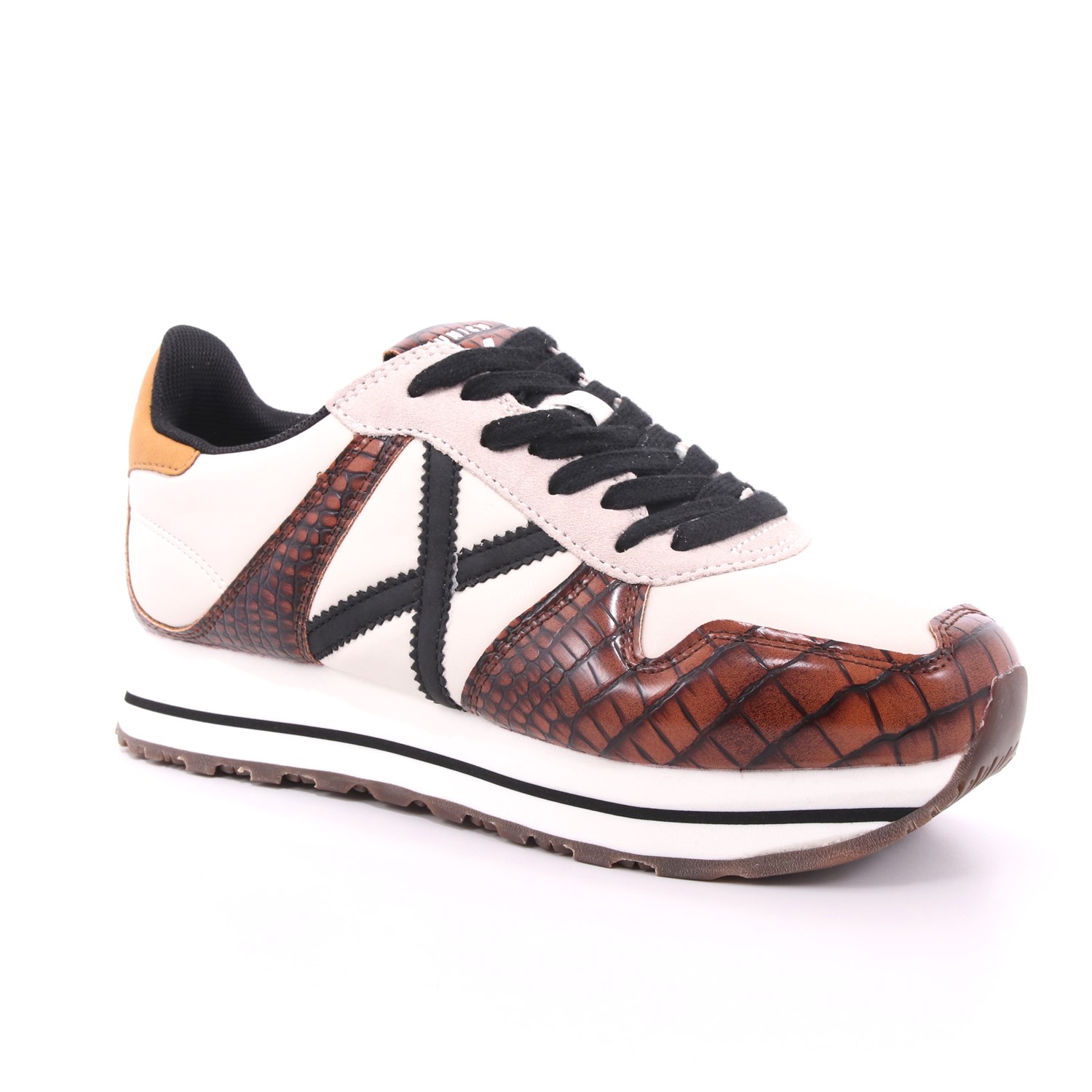 Scarpa Allacciata Munich Donna Beige Scarpa Allacciata Munich Donna Beige Scarpe 28 - 8810127