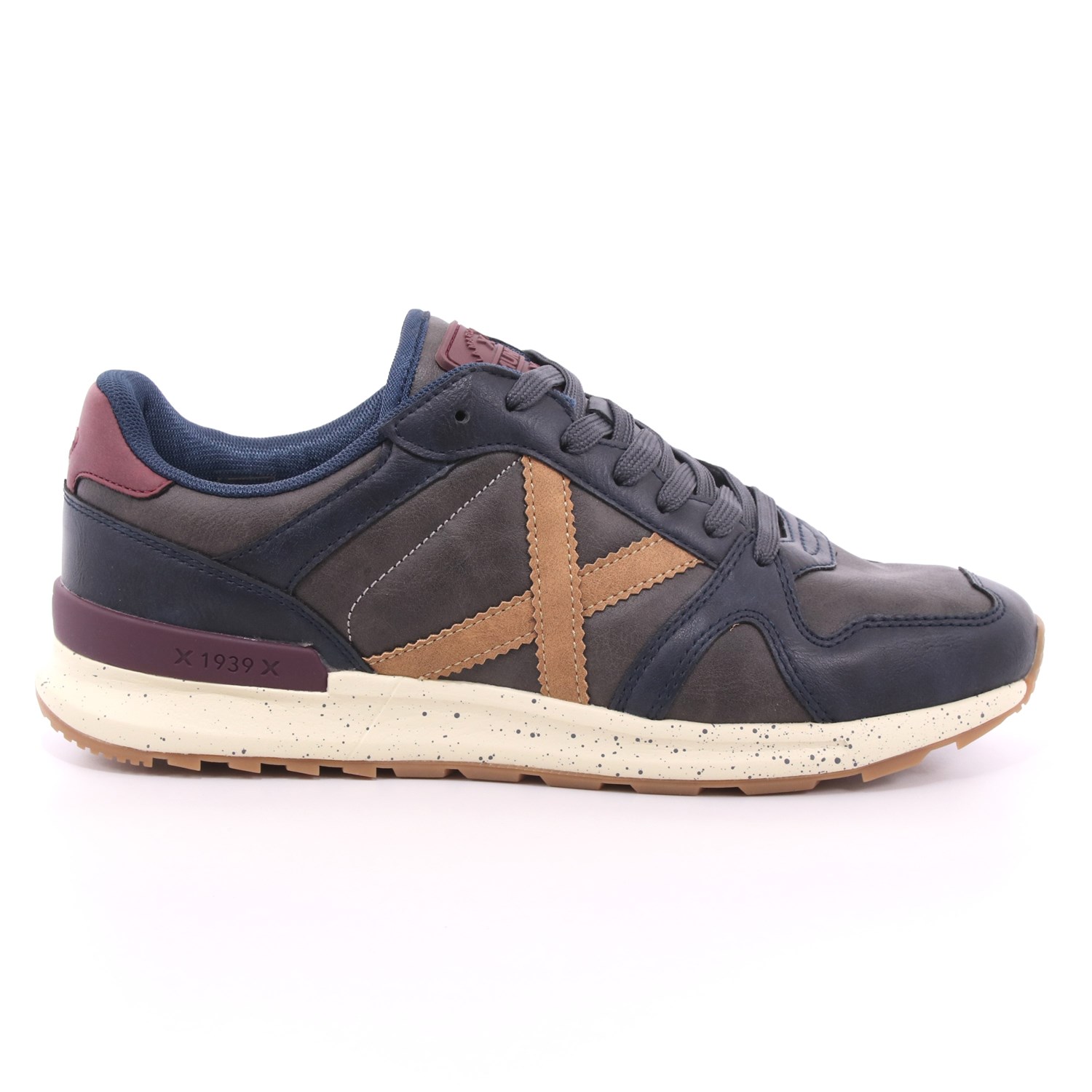 Scarpa Allacciata Munich Uomo Antracite Scarpa Allacciata Munich Uomo Antracite Scarpe 30 - 8410033
