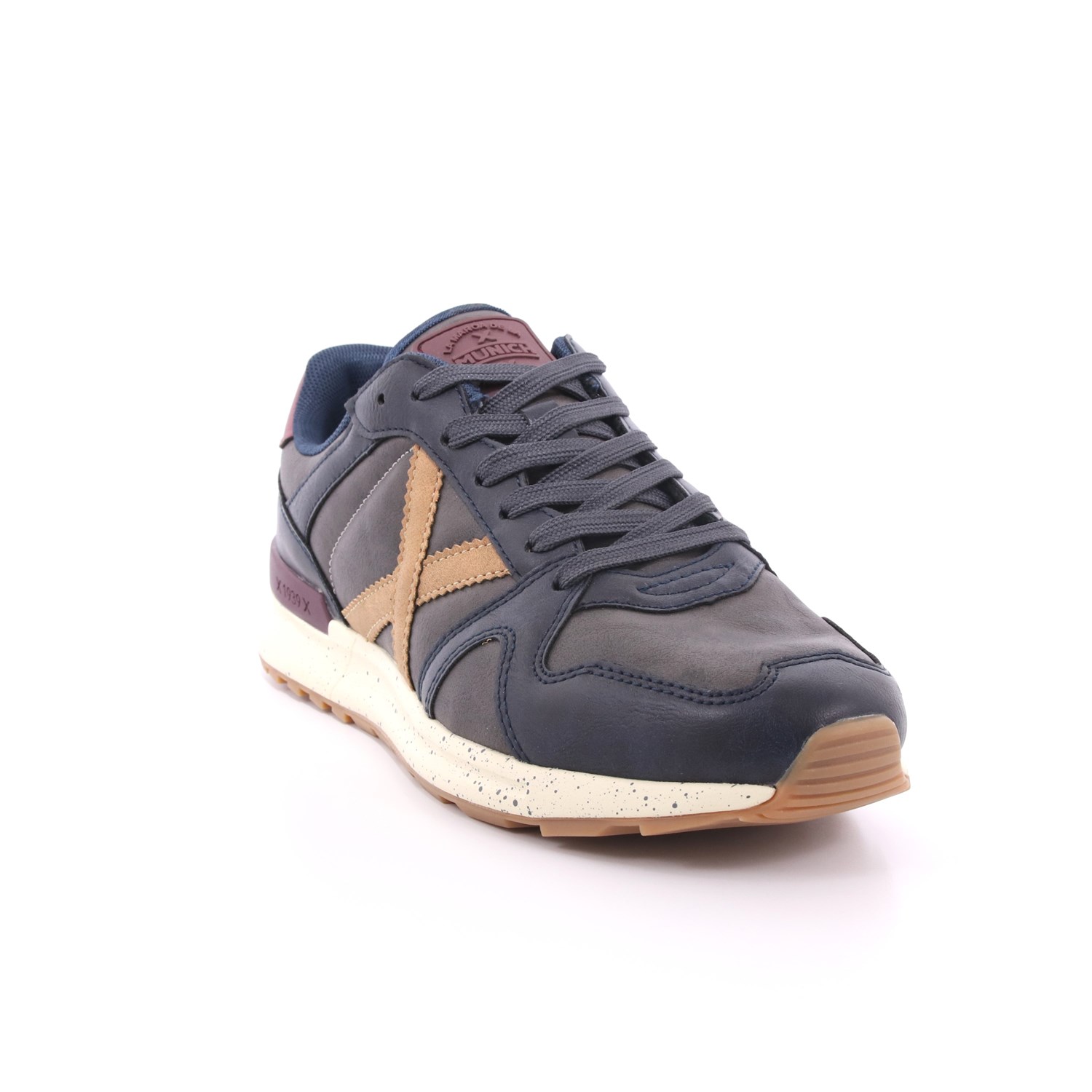 Scarpa Allacciata Munich Uomo Antracite Scarpa Allacciata Munich Uomo Antracite Scarpe 30 - 8410033