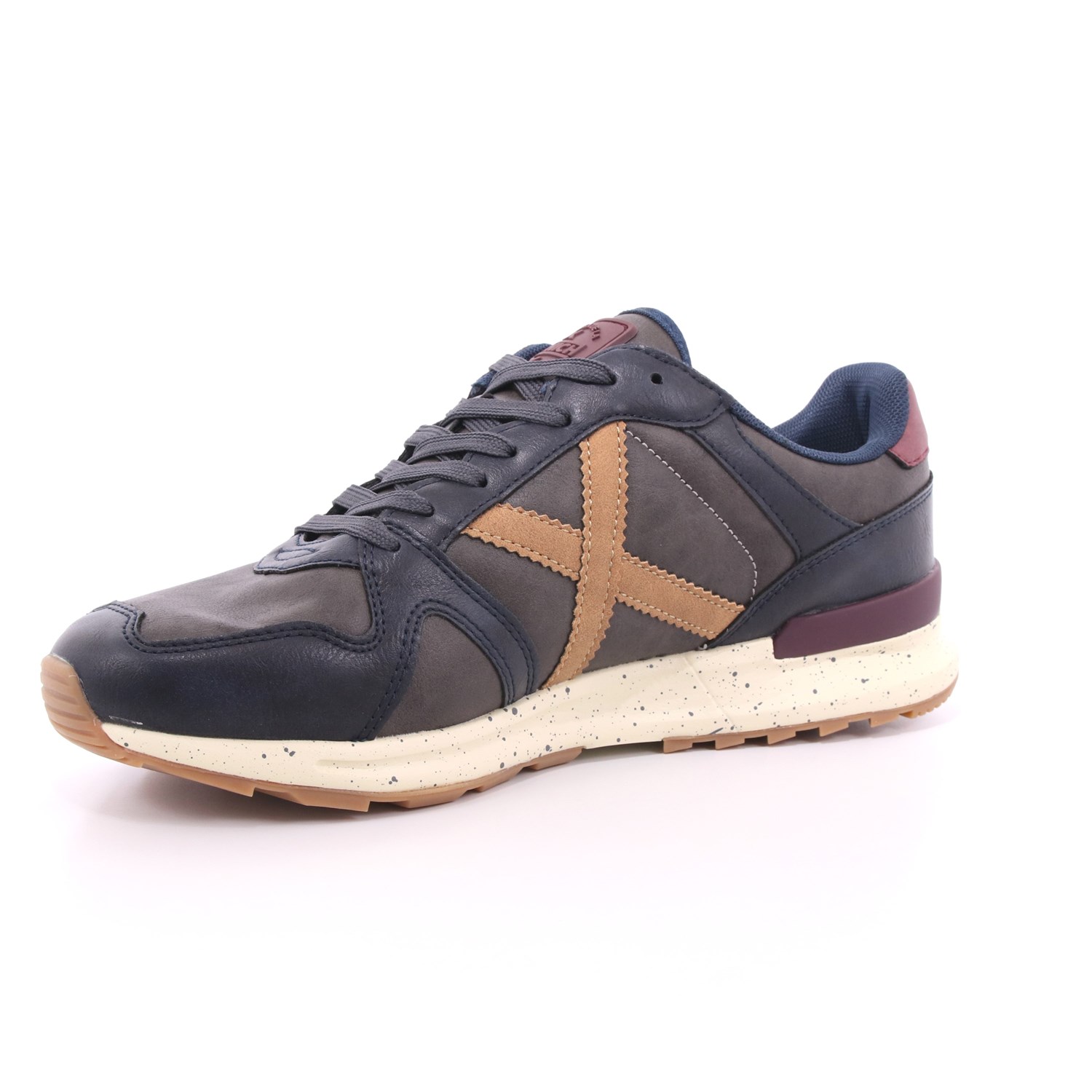 Scarpa Allacciata Munich Uomo Antracite Scarpa Allacciata Munich Uomo Antracite Scarpe 30 - 8410033